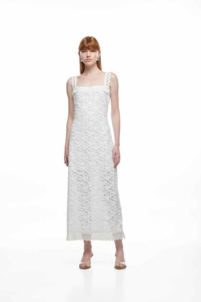 CENTELLA MAXI DRESS WHITE - miniatura 1