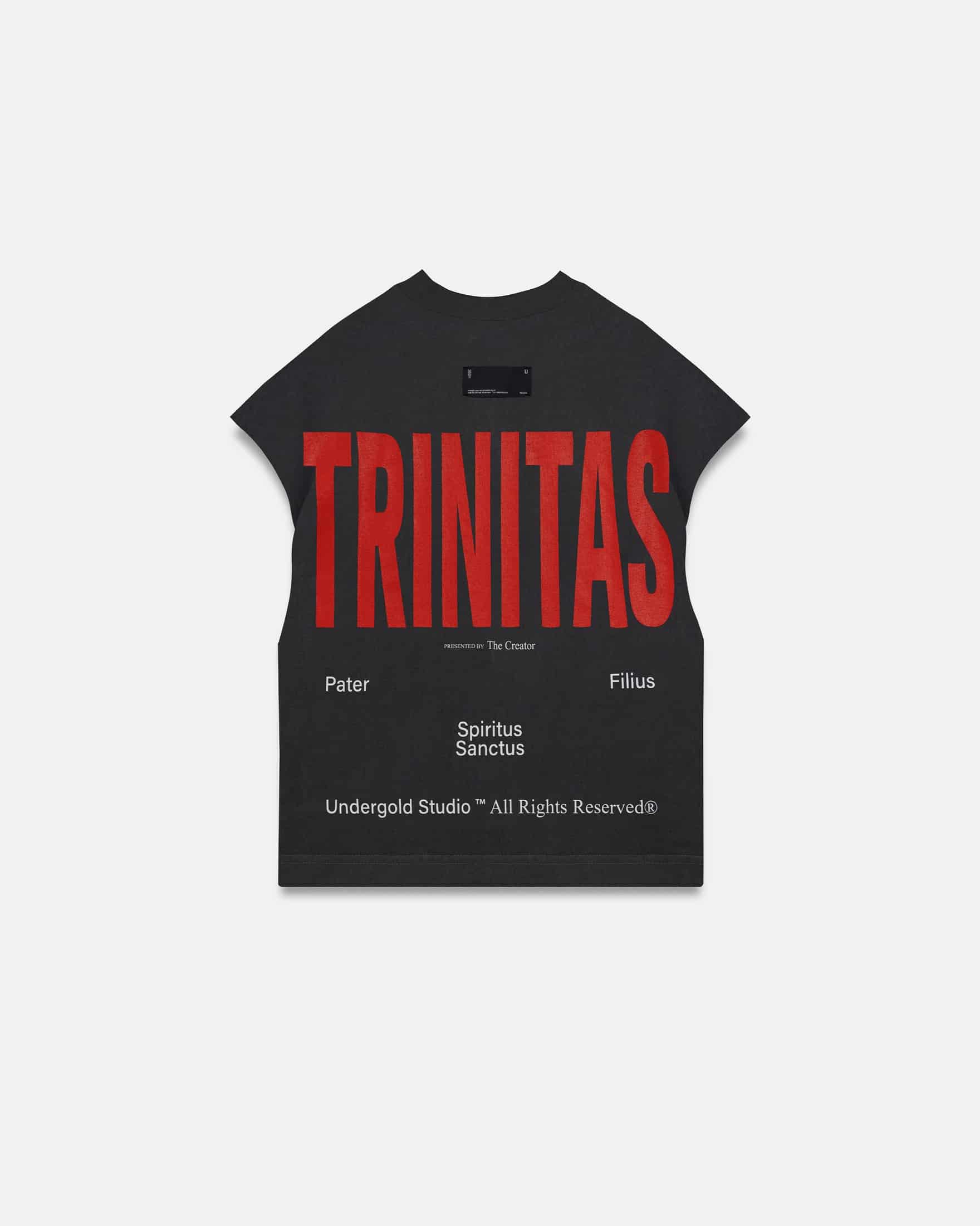 Spring Trinitas Sleeveless Tshirt Vintage Gray - miniatura 3