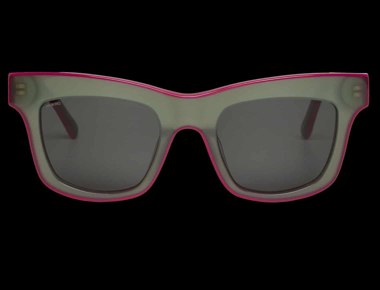 FLABELUS BY MR BOHO BOLD OLIVE MONTAUK WITH CLASSICAL LENSES - miniatura 1