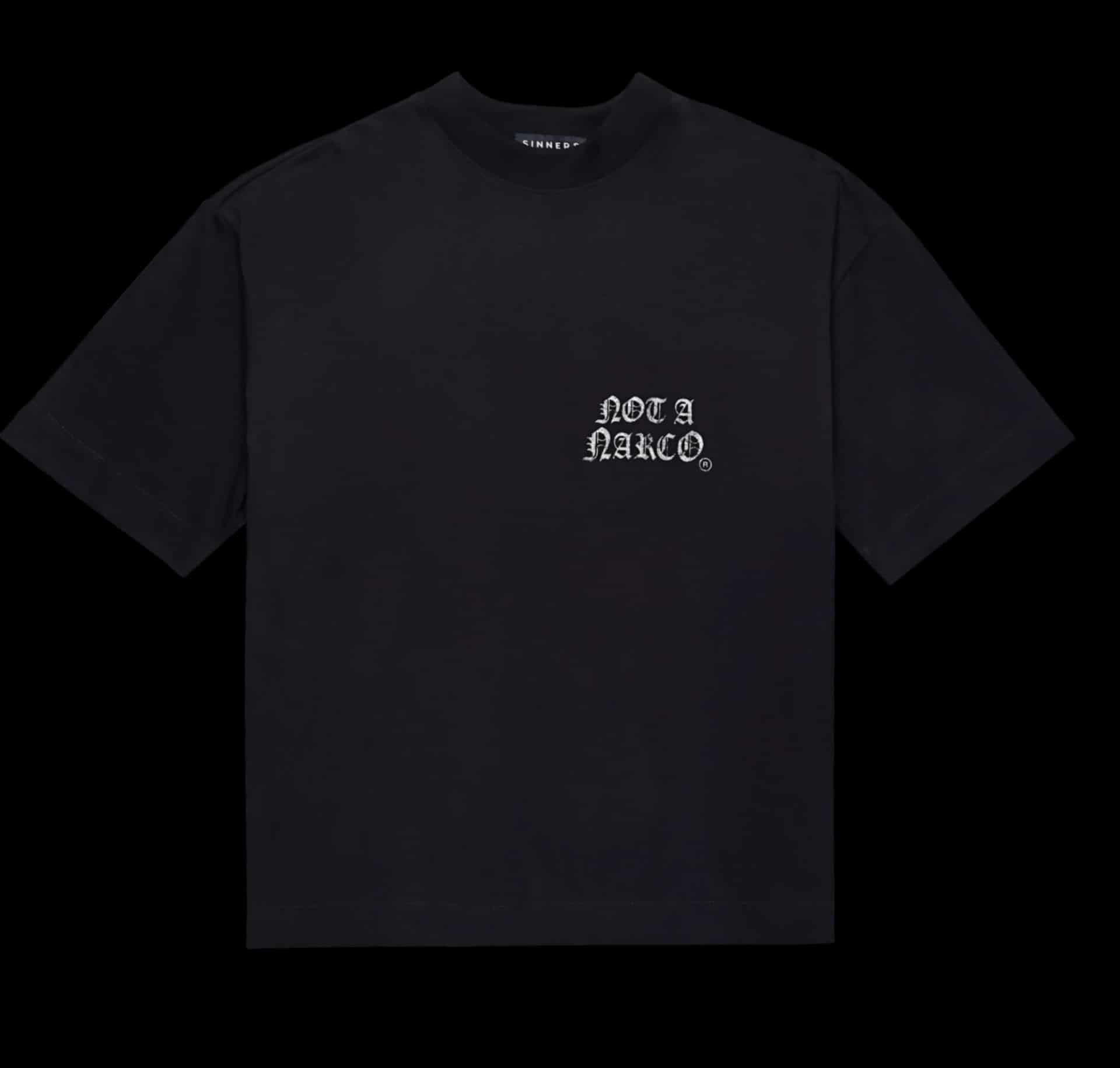 NOT A NARCO FW25 WHITE T-SHIRT - miniatura 2