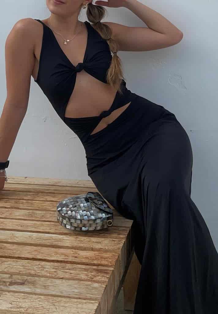 Aurora dress - Black - miniatura 6
