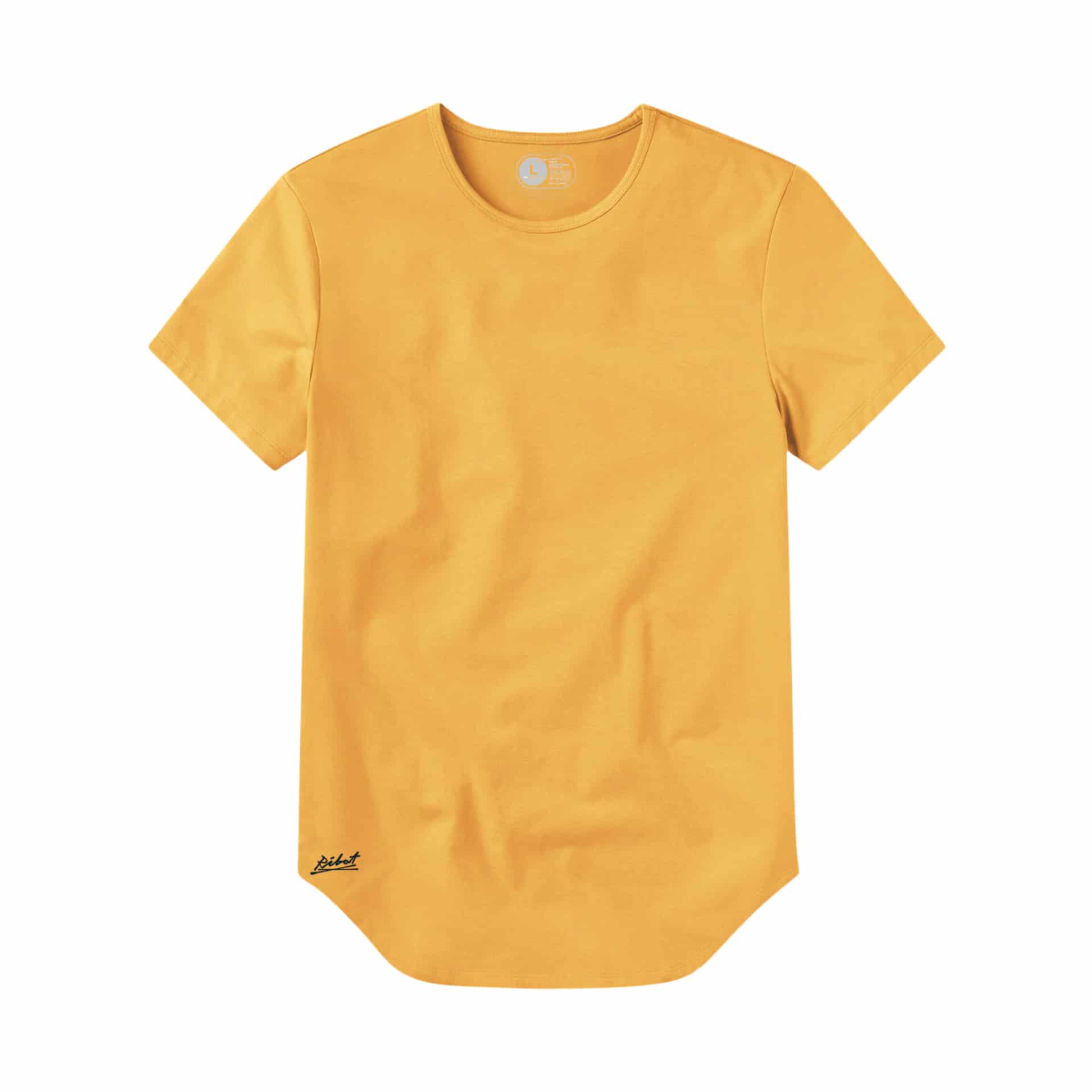 Camiseta Básica Curve Mostaza - miniatura 2