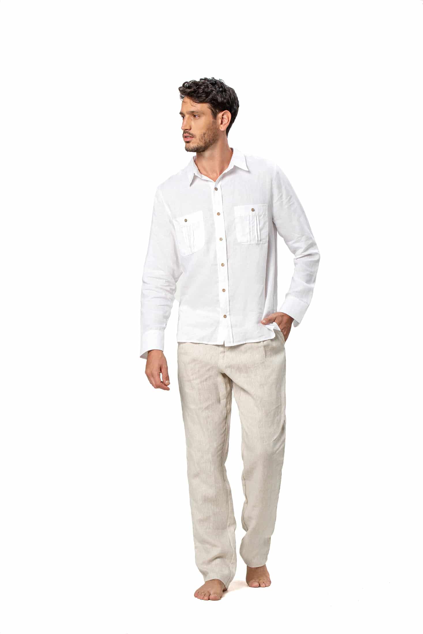 Pant Linen Ondademar Men - miniatura 1