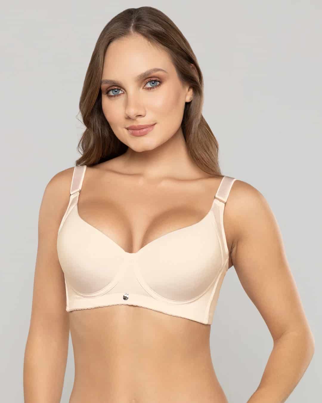 Brasier de Alto Cubrimiento con Realce Suave y Control en Espalda Ref. 425 - miniatura 1