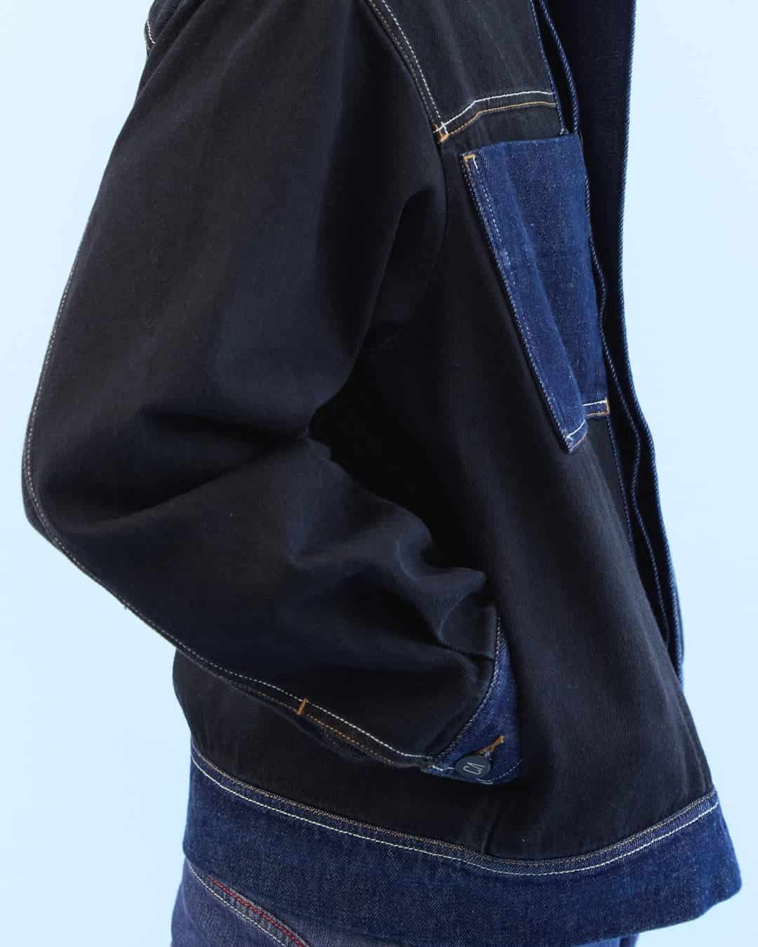 Chaqueta SAMBA NEGRO-AZUL - miniatura 15