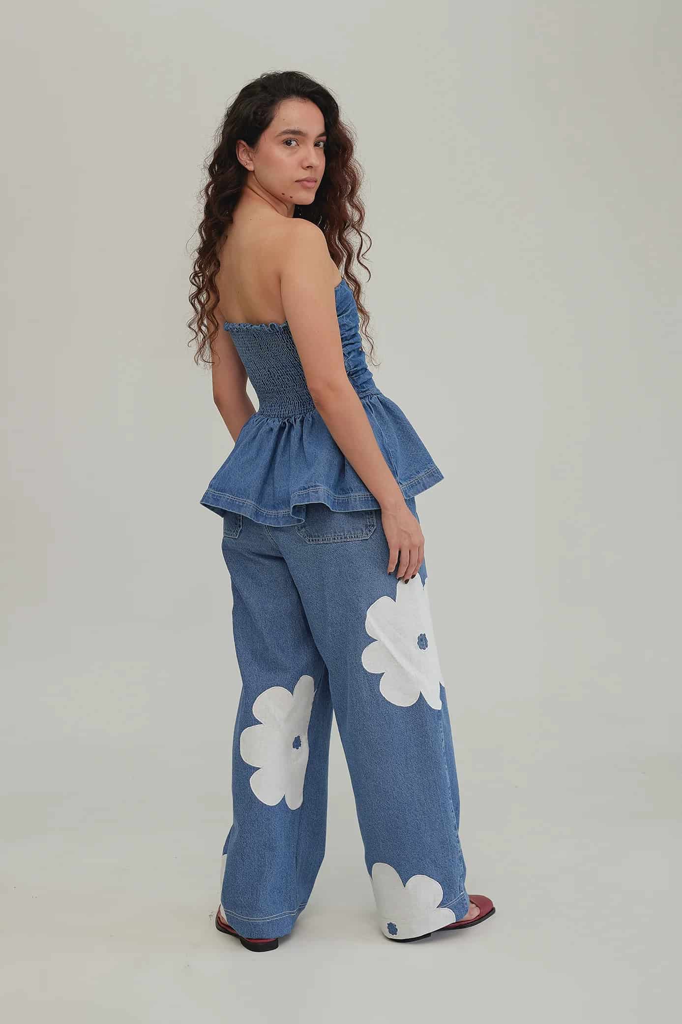 Pantalón Hellen Flores - miniatura 5