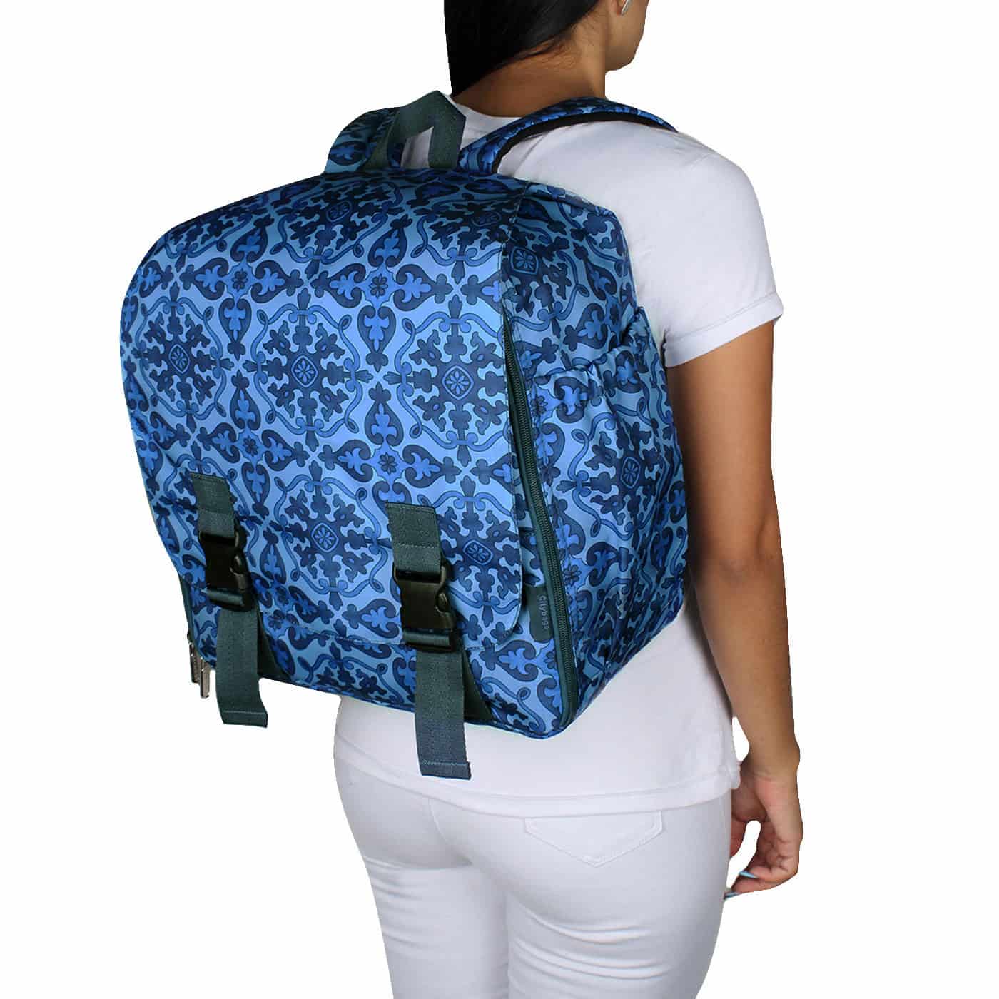 Morral Cabina Tapa Ultra Estampado Gema Citybags - miniatura 6