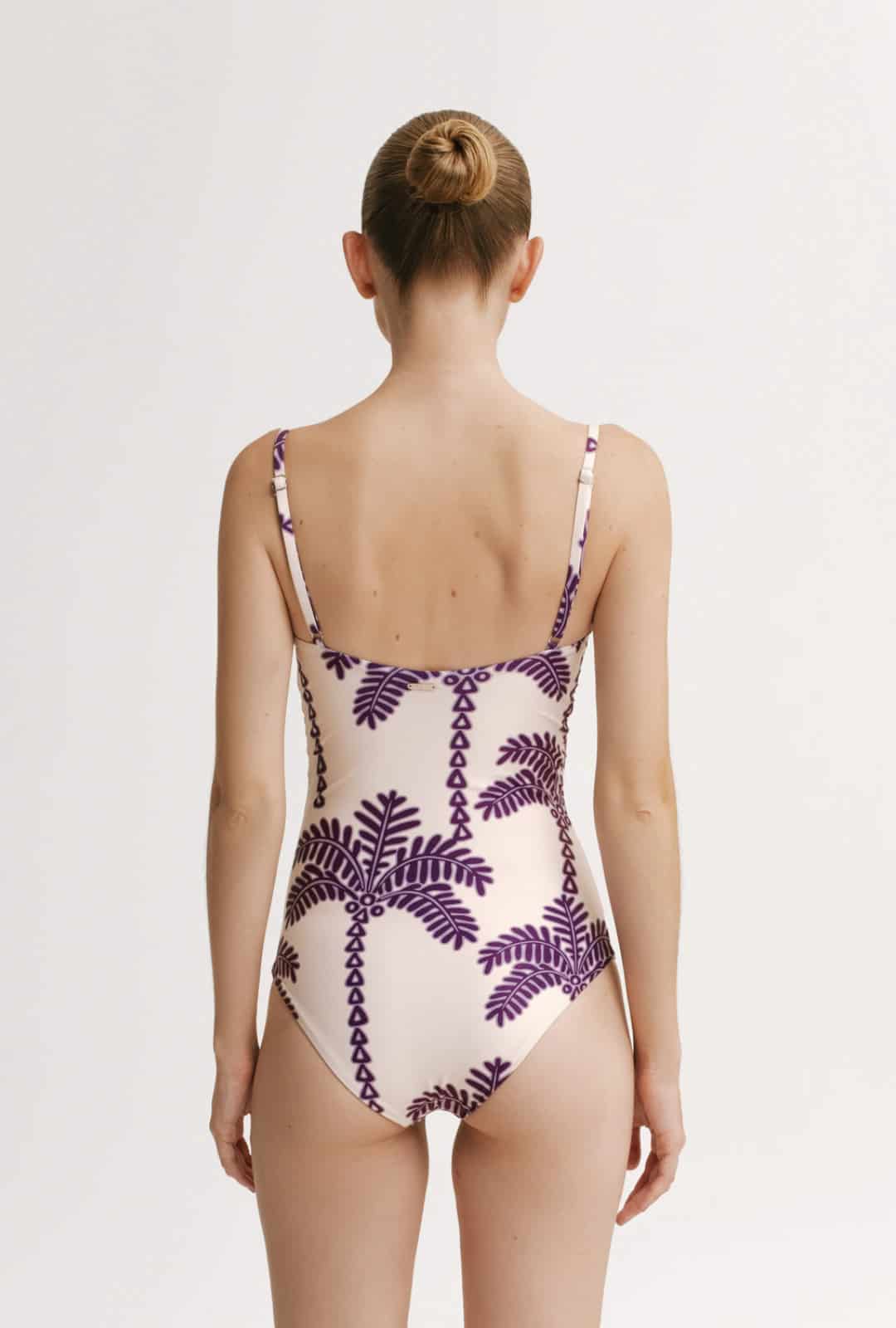 Vestido de Baño Enterizo Holly Malva - miniatura 2