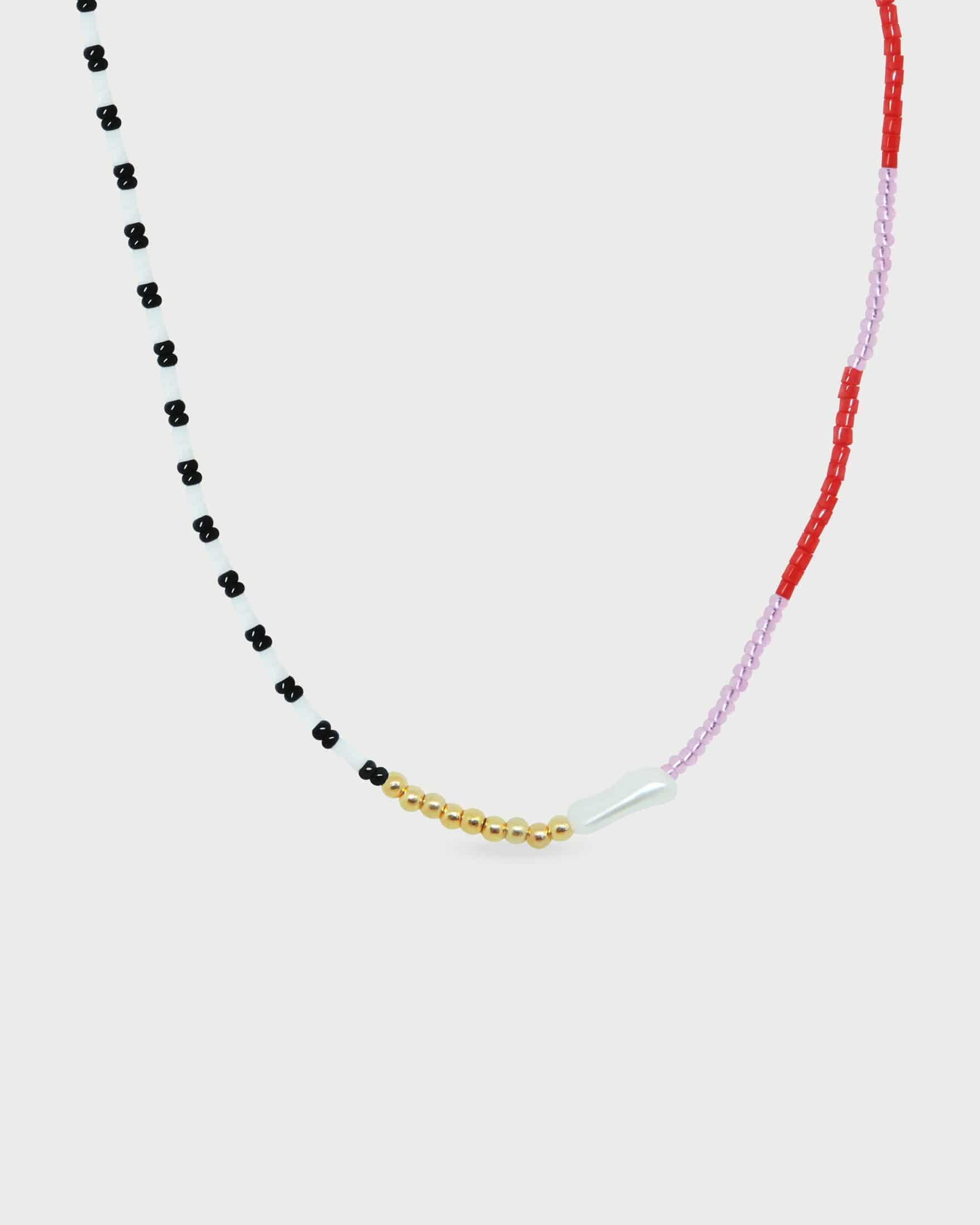 COLLAR MULTICOLOR PIEDRAS - miniatura 1
