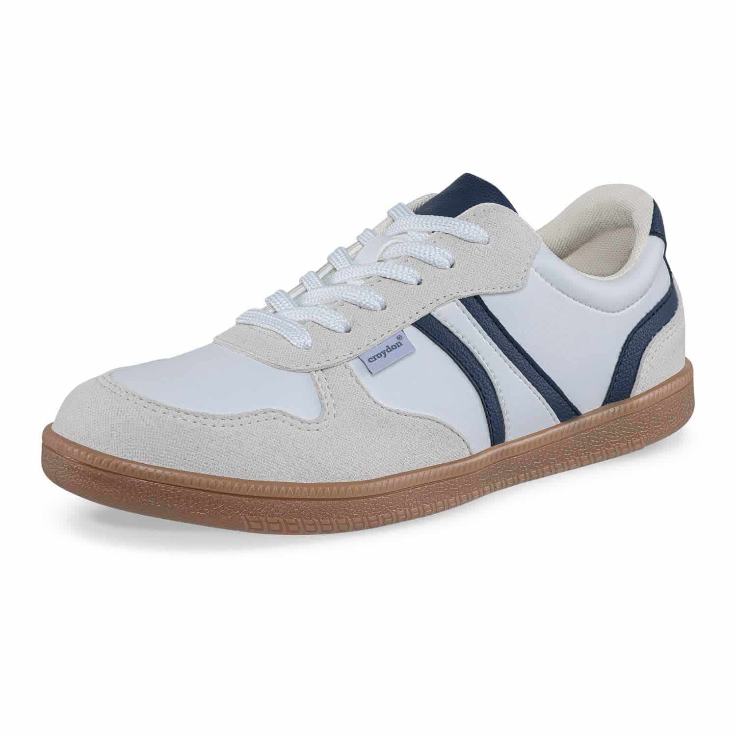 Tenis Urbanos Anteros Blanco-Azul Croydon Para Hombre - miniatura 1