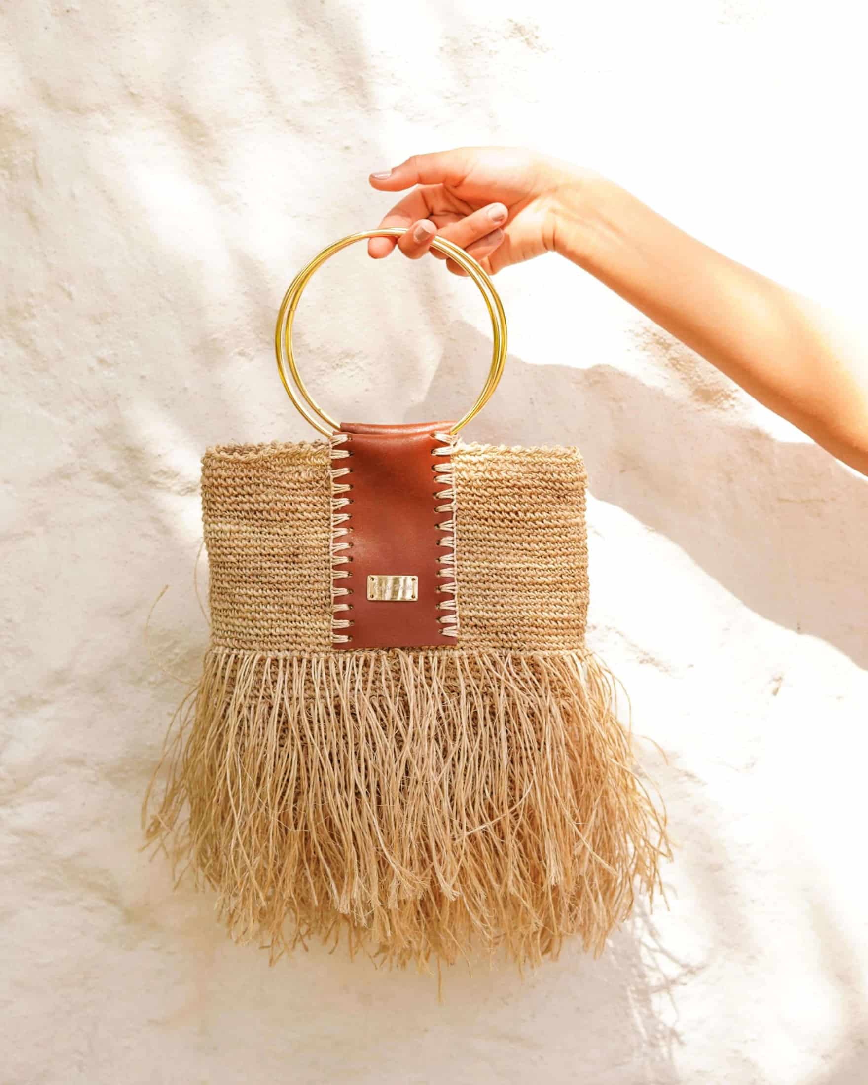 Bolso Geranio Cuero - miniatura 2