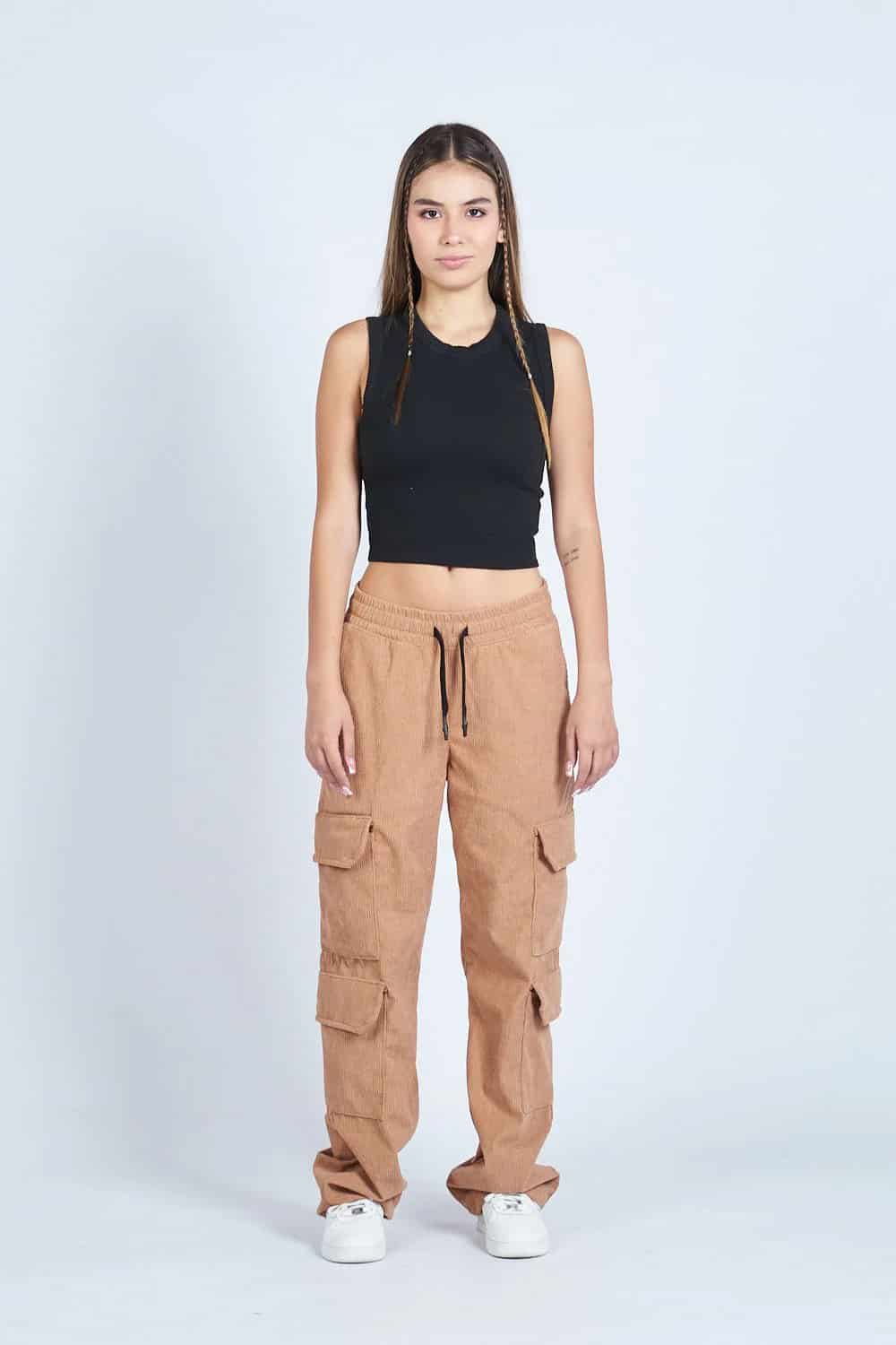 Pantalón Cargo Corduroy CAQUI | Drop 03 | - miniatura 1