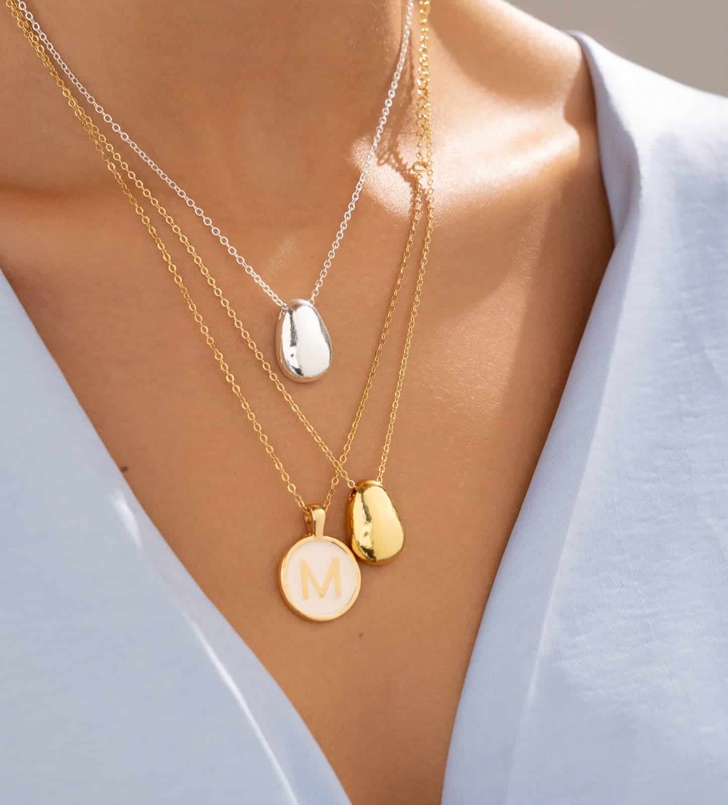 Collar + Aretes Gota - miniatura 1