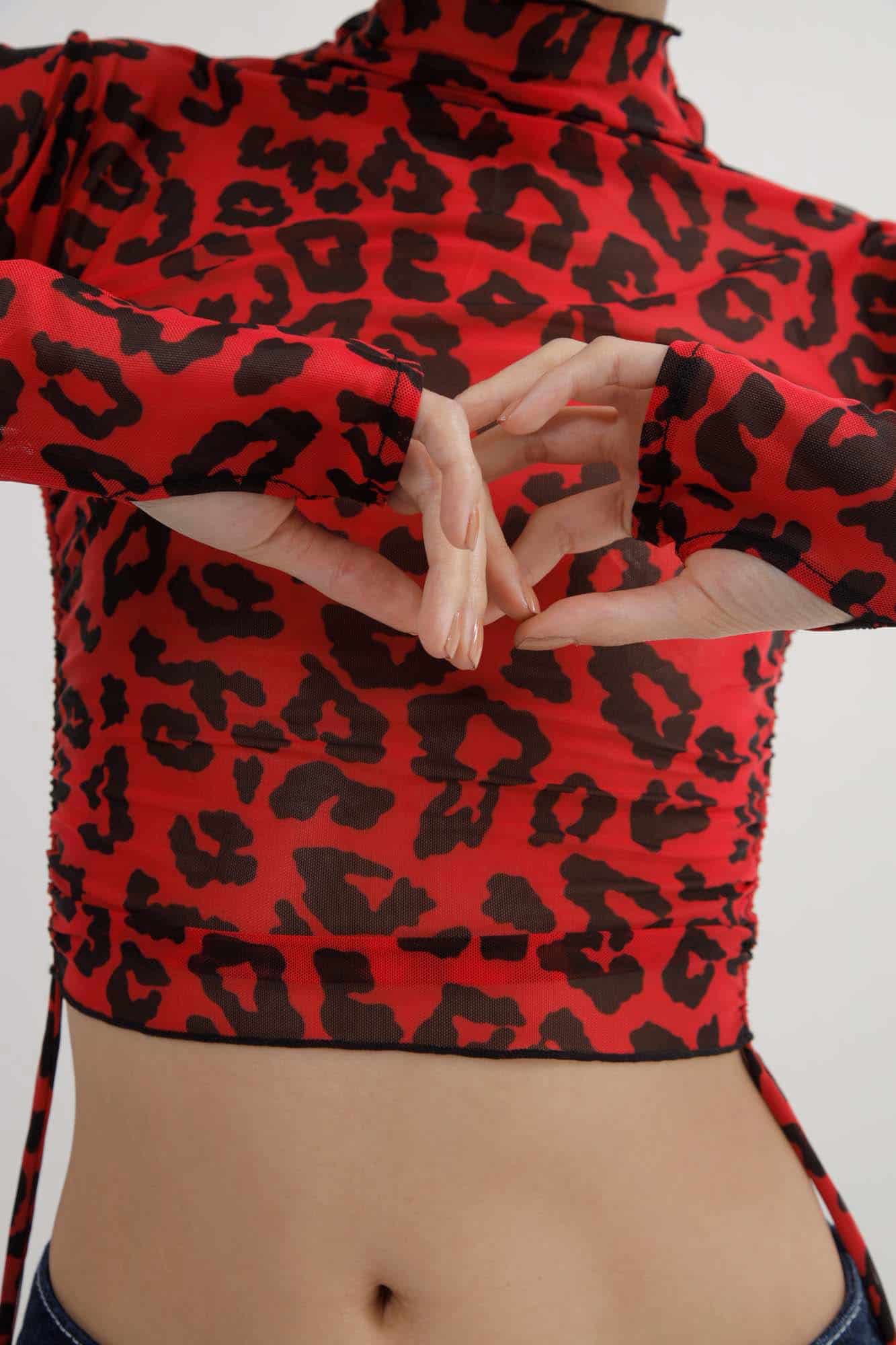 JANE LEOPARD MESH - miniatura 10