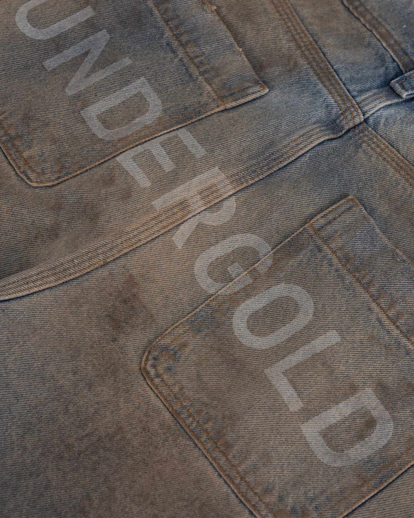 Basics UNDERGOLD Regular Jean Mechanic Blue - miniatura 4