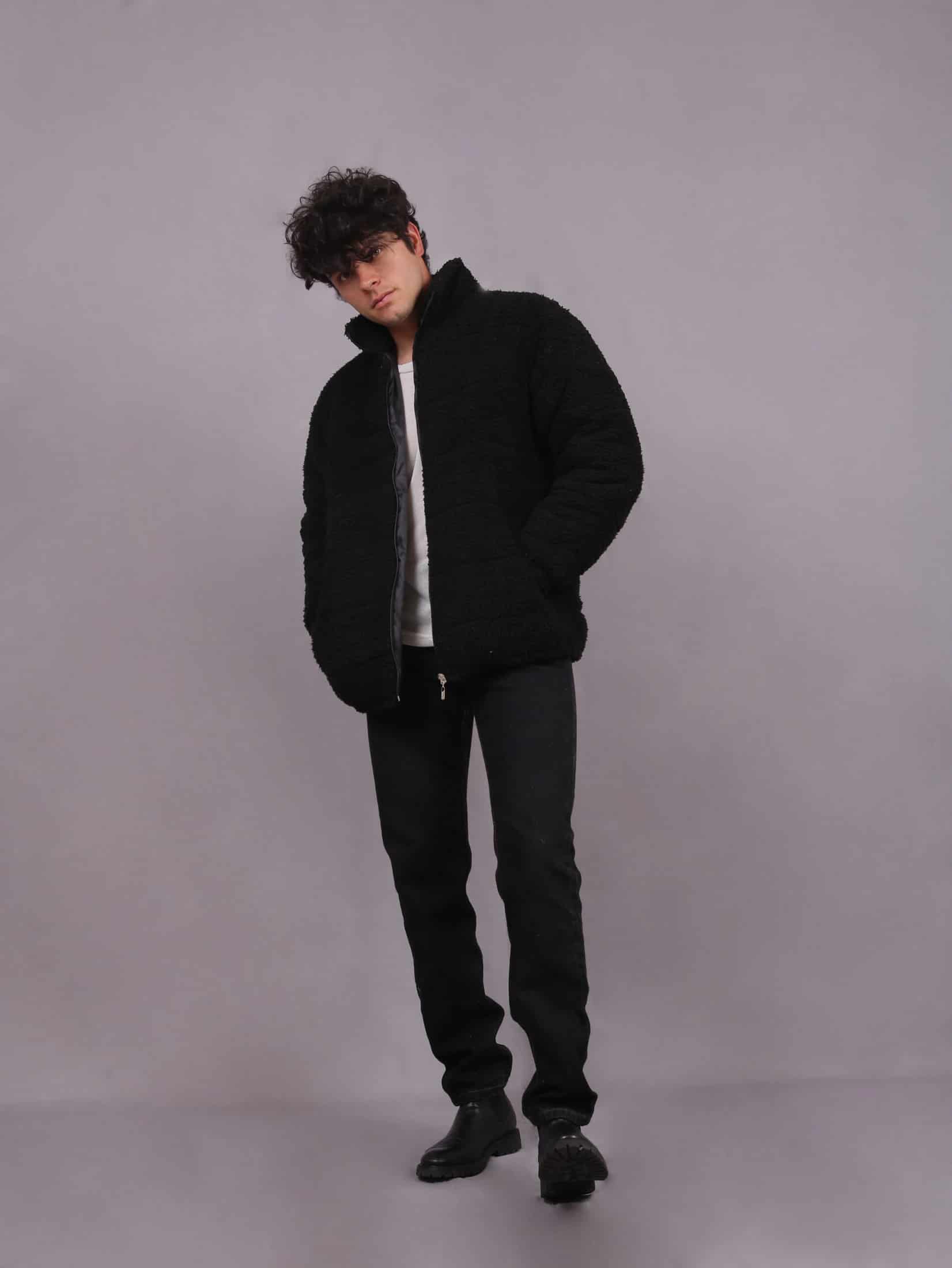 Black teddy bear - miniatura 1