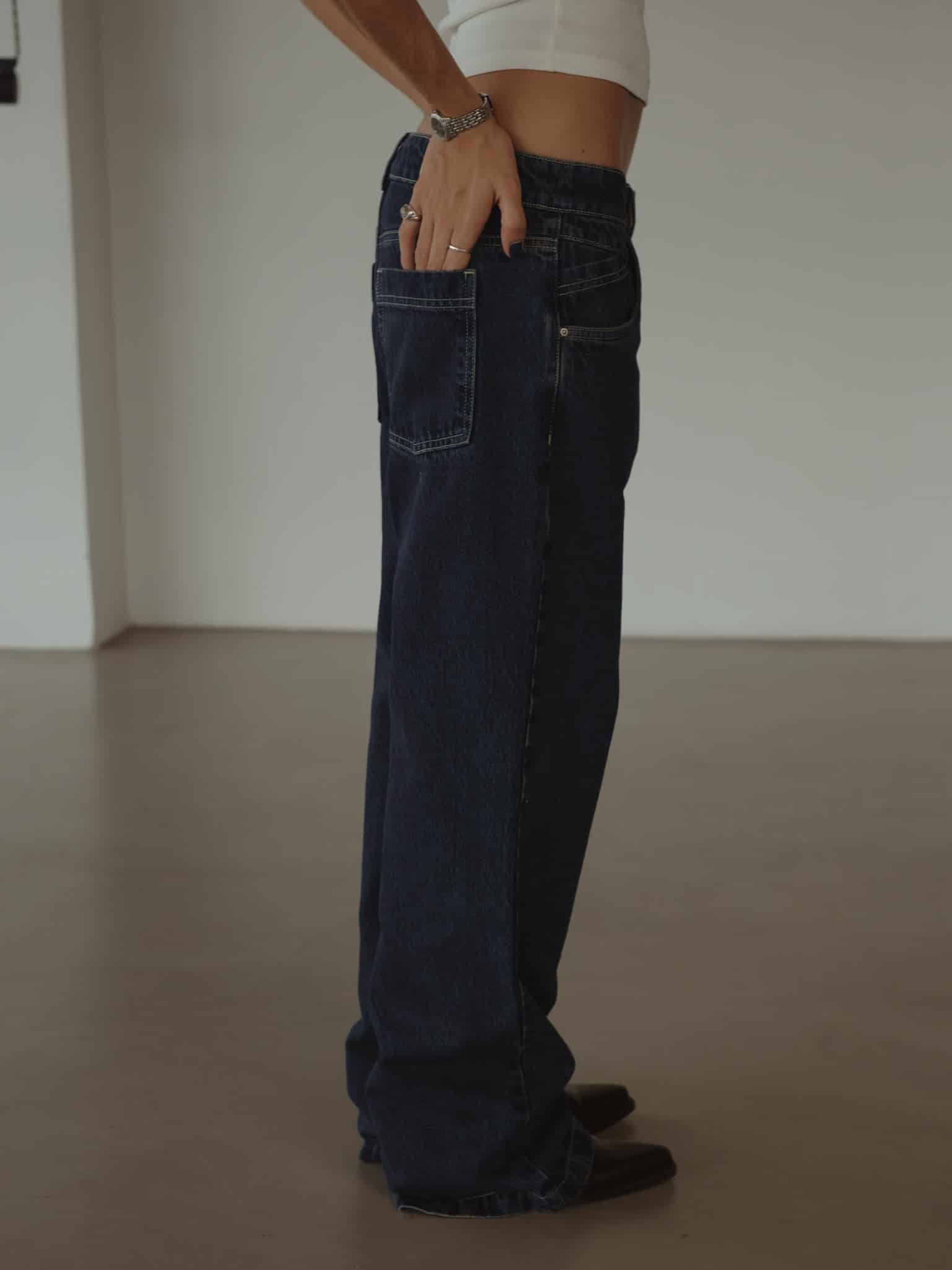 CAMPUS STRAIGHT JEAN - RAW DENIM - miniatura 9