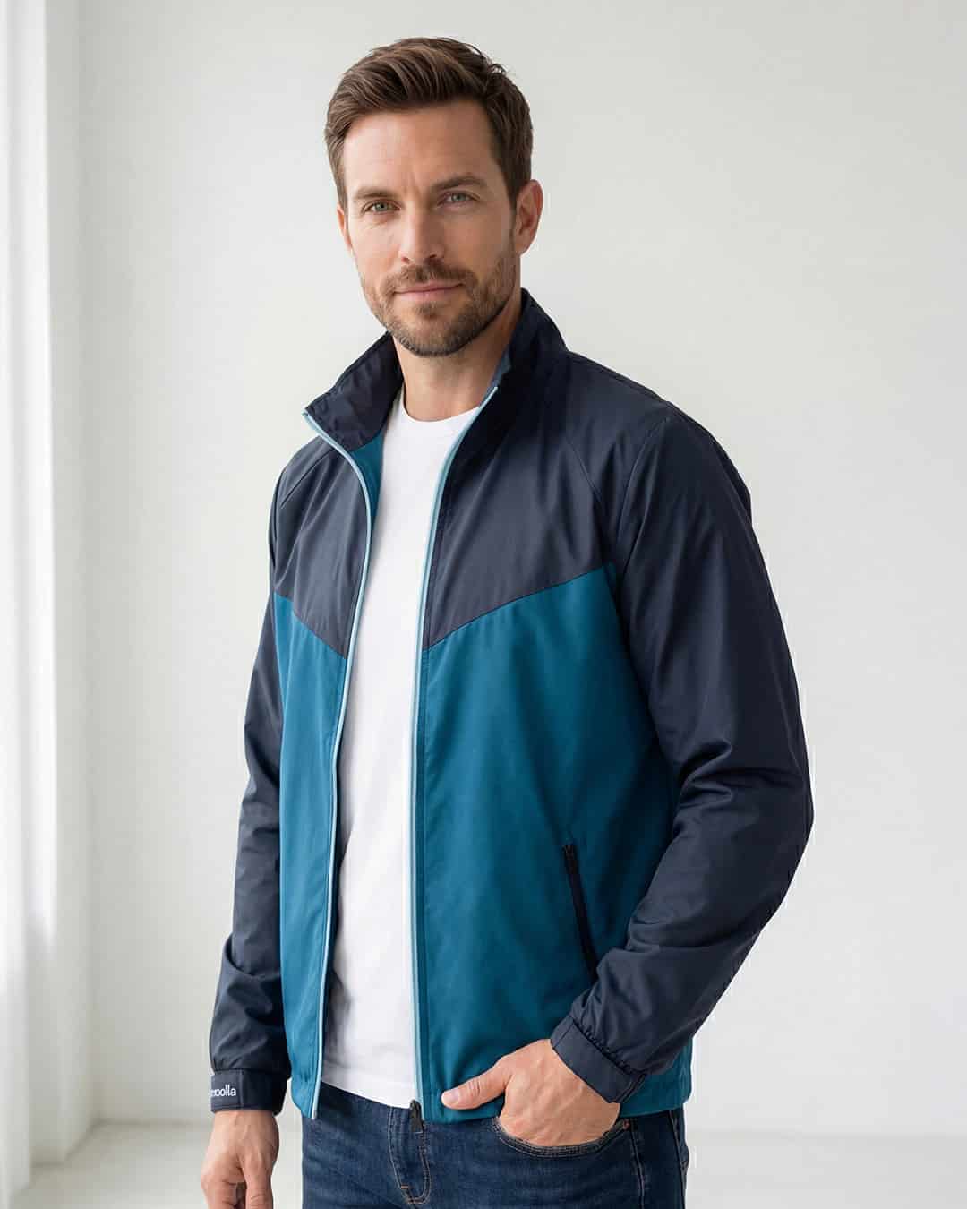Chaqueta Aerofusion Azul Serranía - miniatura 1