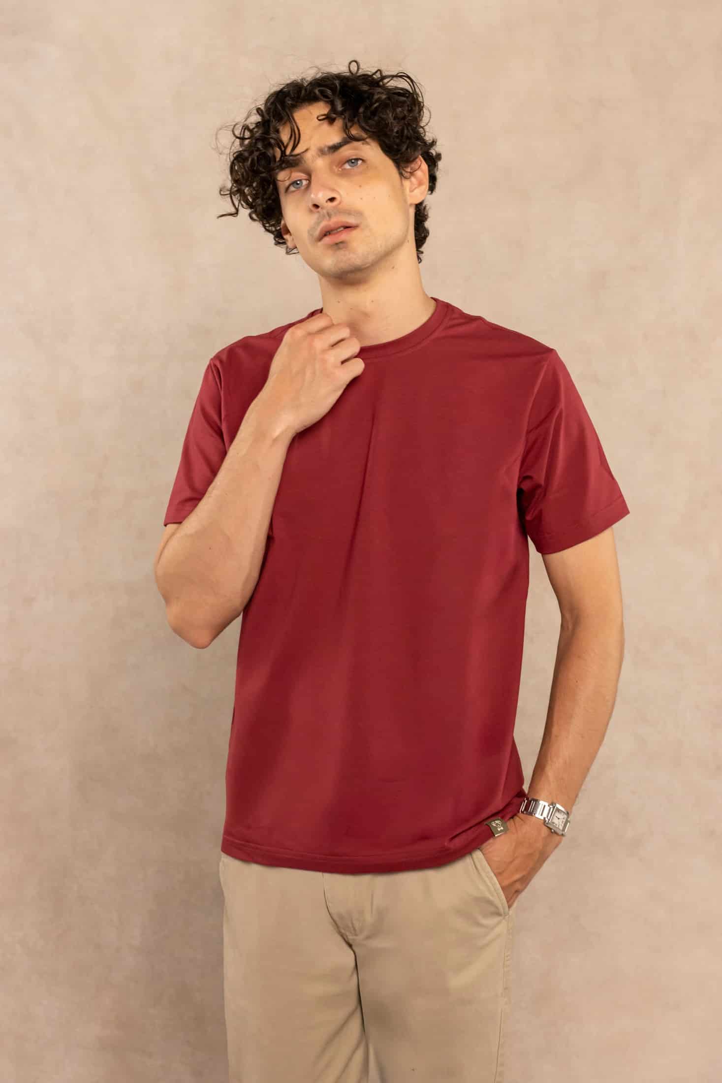 Camiseta Antimanchas Vinotinto - Talla Regular - miniatura 3