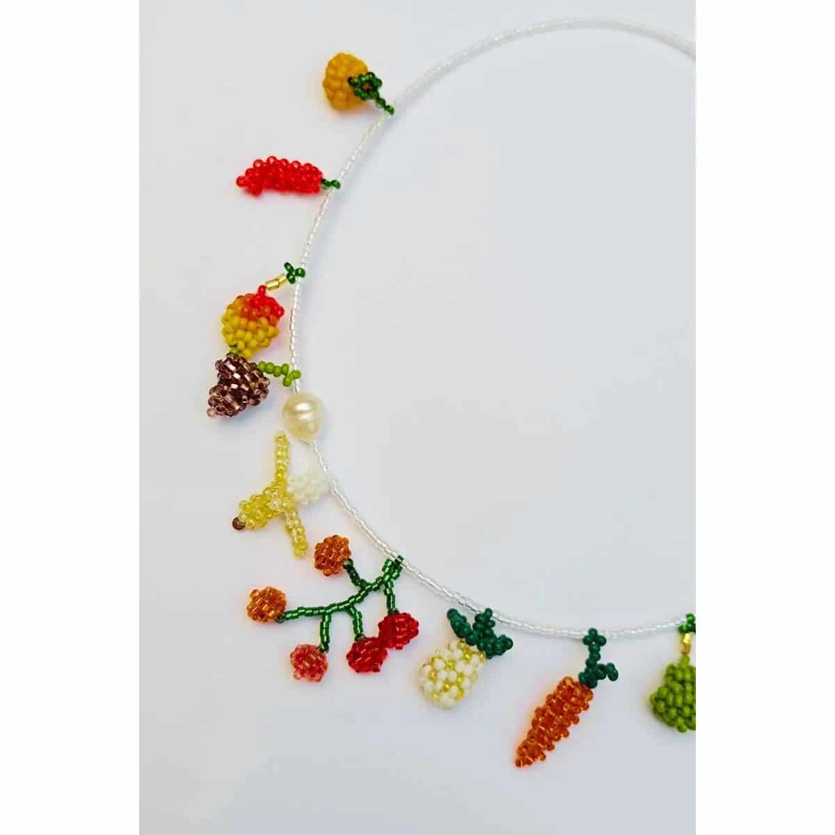 11 FRUIT SPECIAL BUNCH NECKLACE - miniatura 1