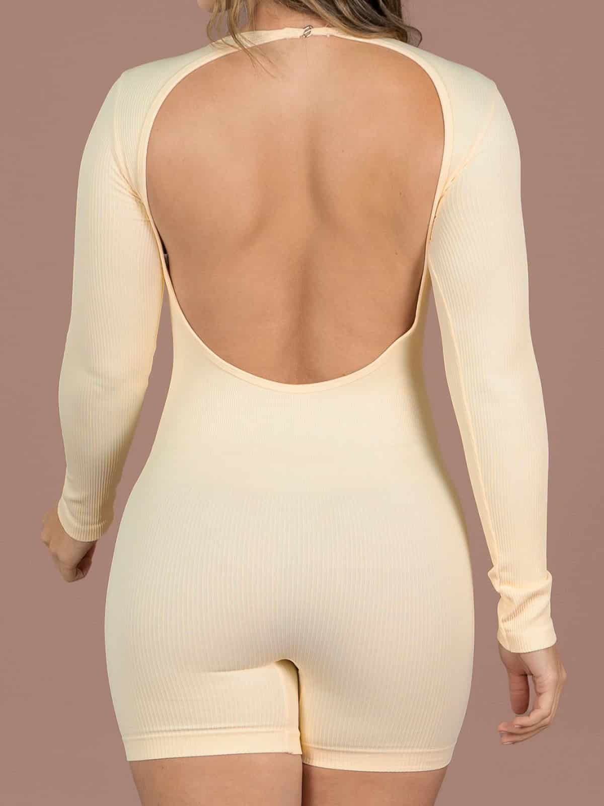 Soho enterizo corto seamless butter - miniatura 4