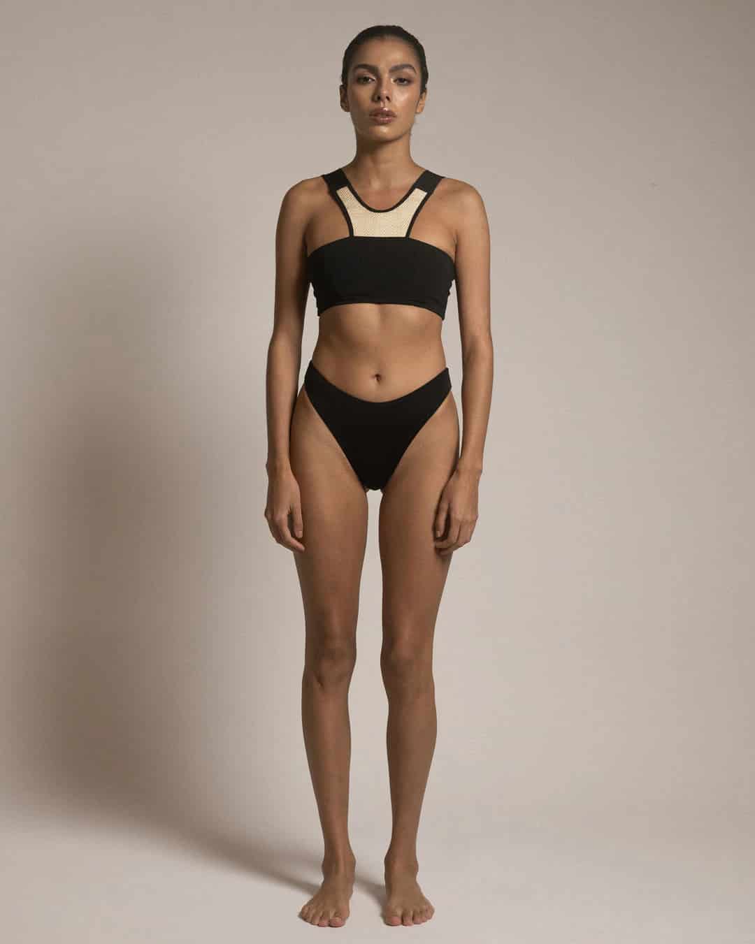 LETICIA BOTTOM / Negro - miniatura 1
