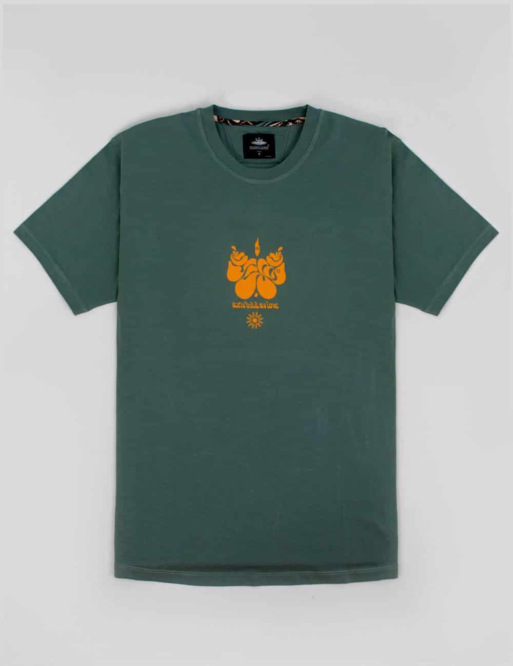 Camiseta Regular Fit Littler Wing verde pino Unisex - miniatura 5