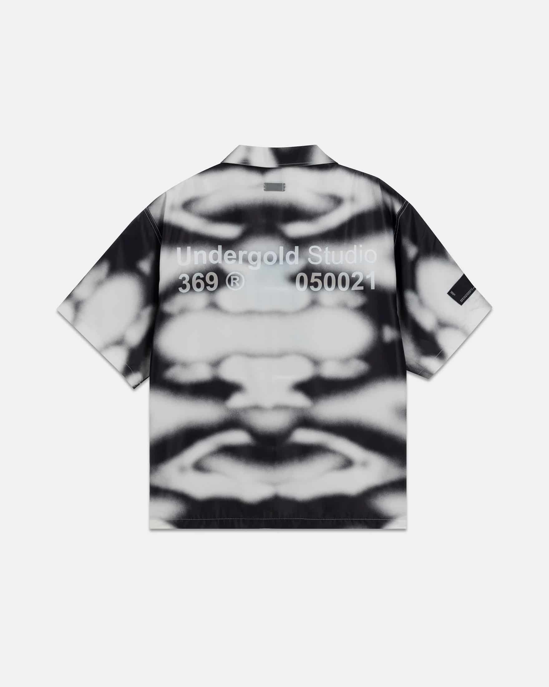 Basics Undergold Studio Silk Shirt Blur Pattern - miniatura 3