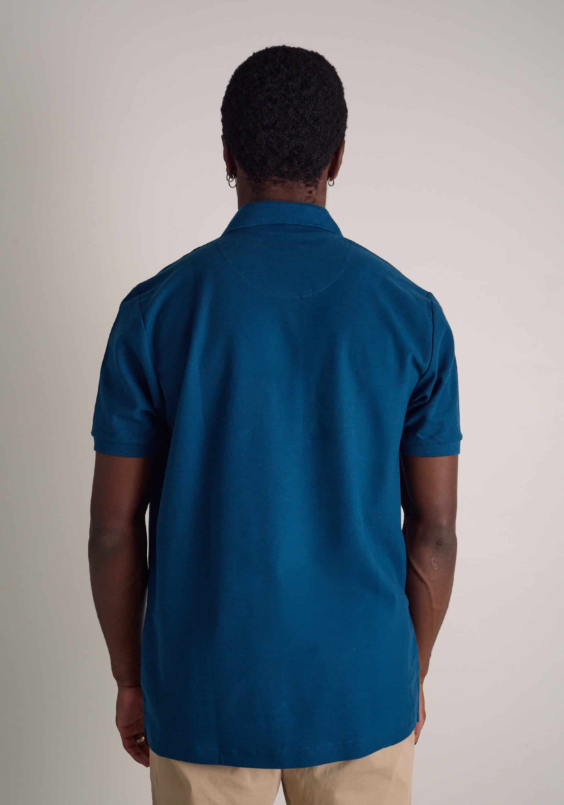 Camiseta Polo H L-Fuc Azul Petroleo - miniatura 5