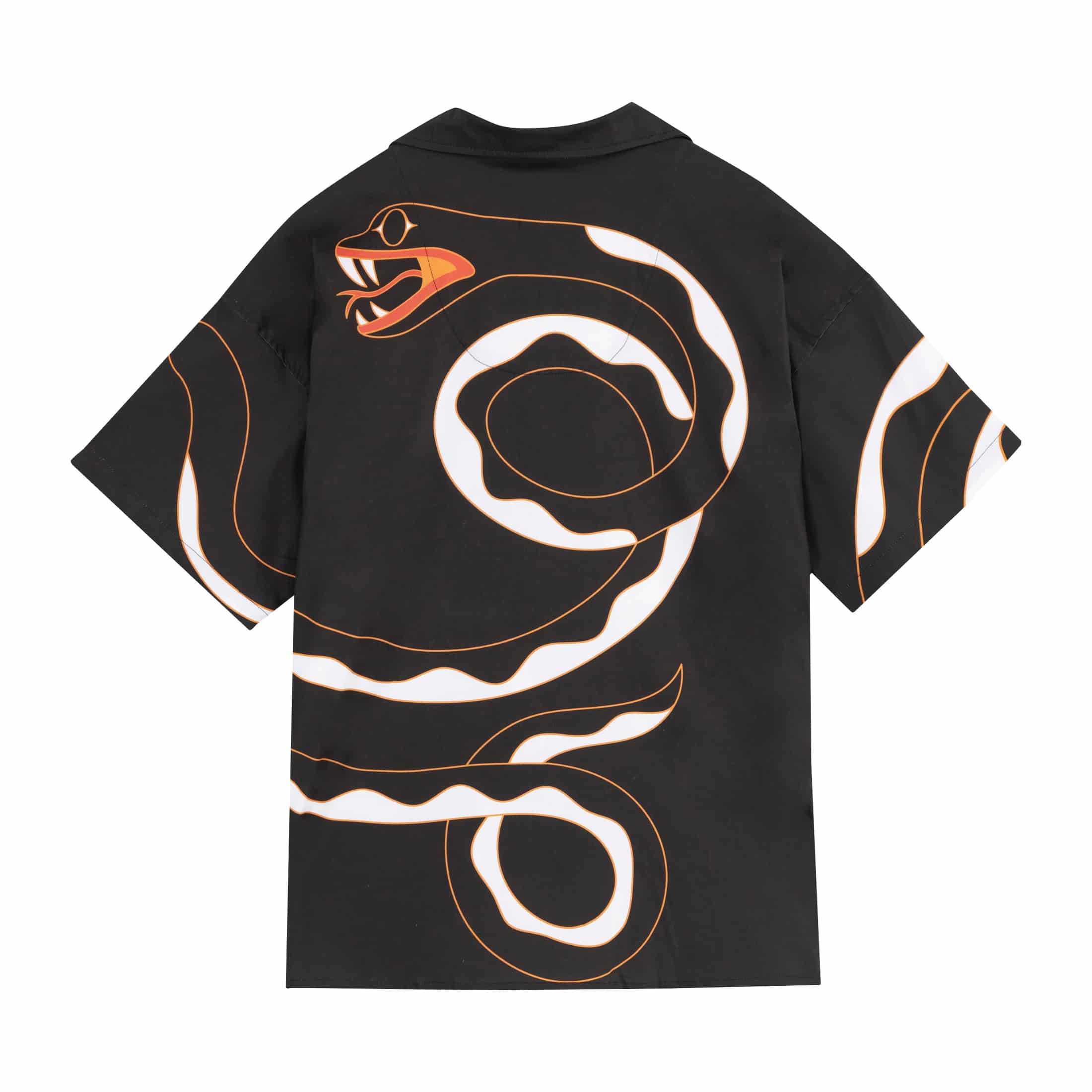 CAMISA EFECTO SNAKES NEGRA - miniatura 2