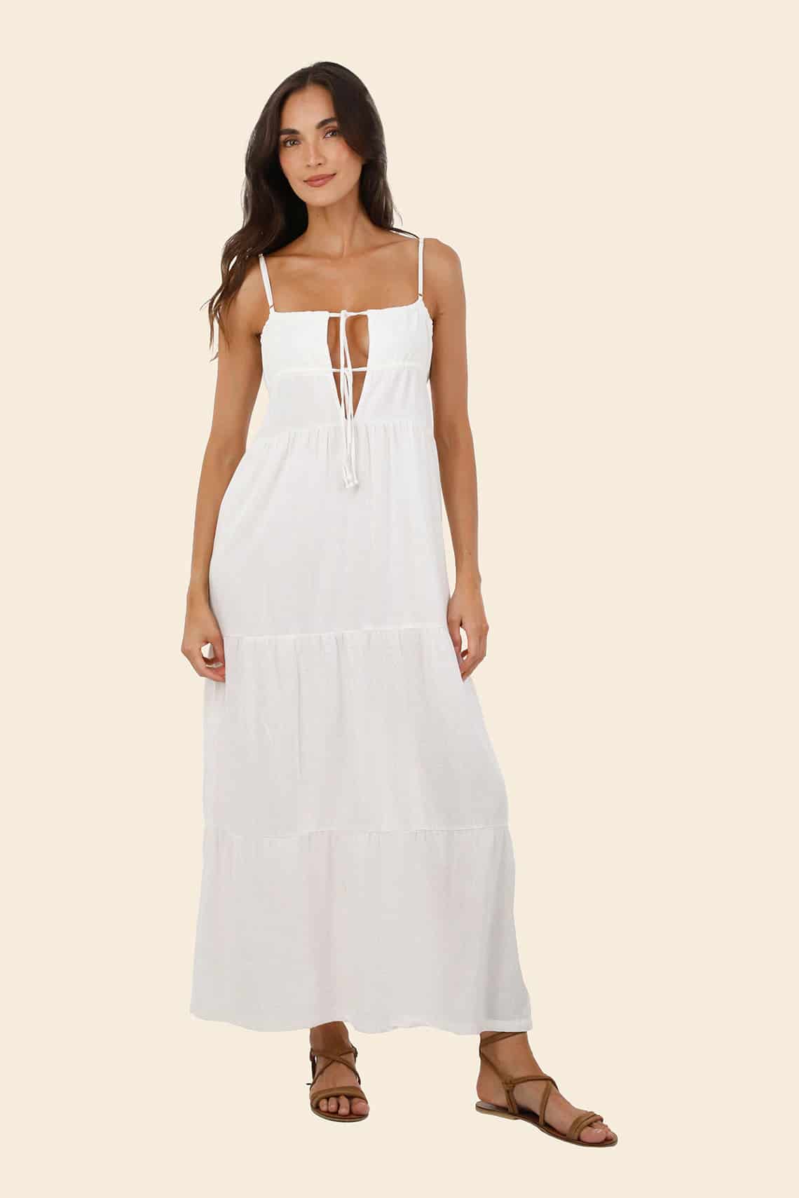 White Alhena Dress - miniatura 4