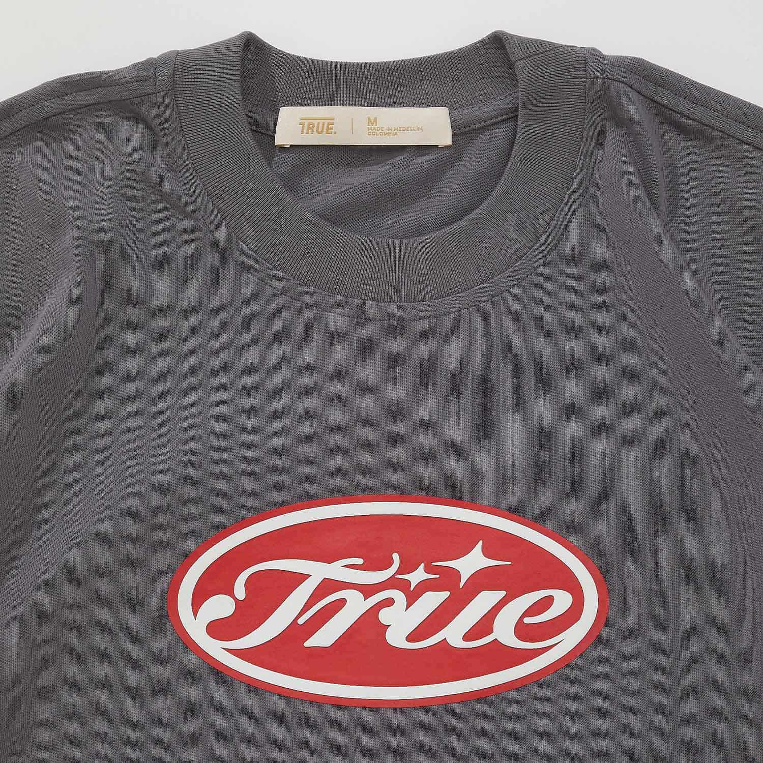 True Stamp T-Shirt - Gray - miniatura 5