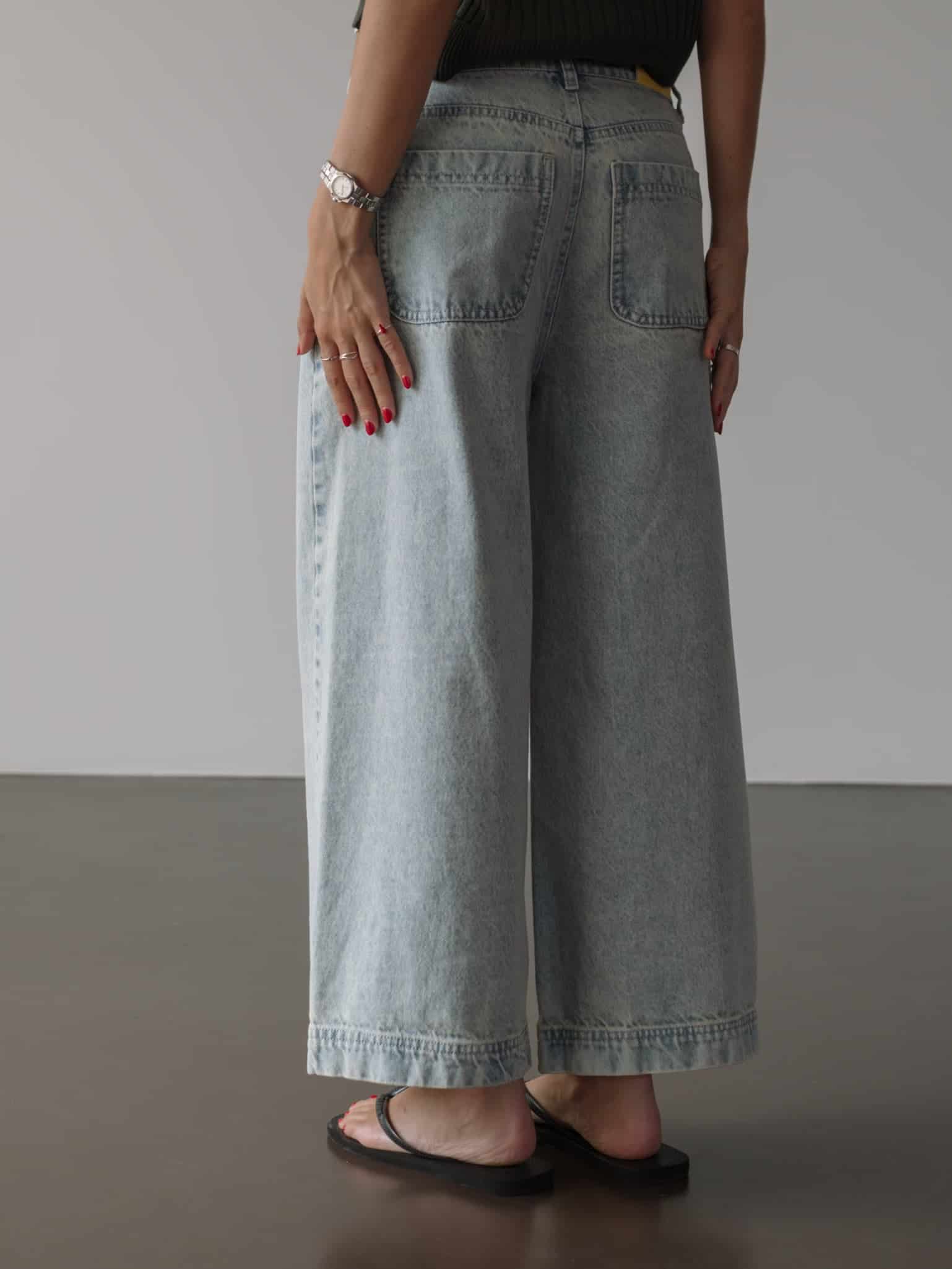 THE CULOTTE CLASSIC JEAN - NEW SOFT BLUE - miniatura 6