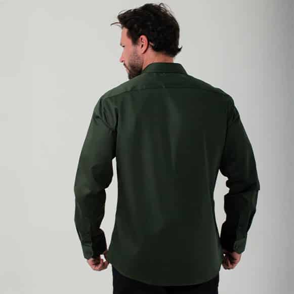 CAMISA ML 100% ALGODON HOMBRE - miniatura 8
