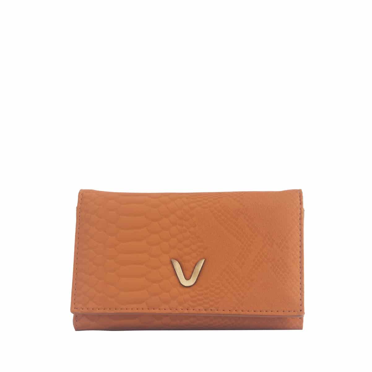 Billetera para Mujer Mónaco Camel con Broche Cobra Noir - miniatura 1