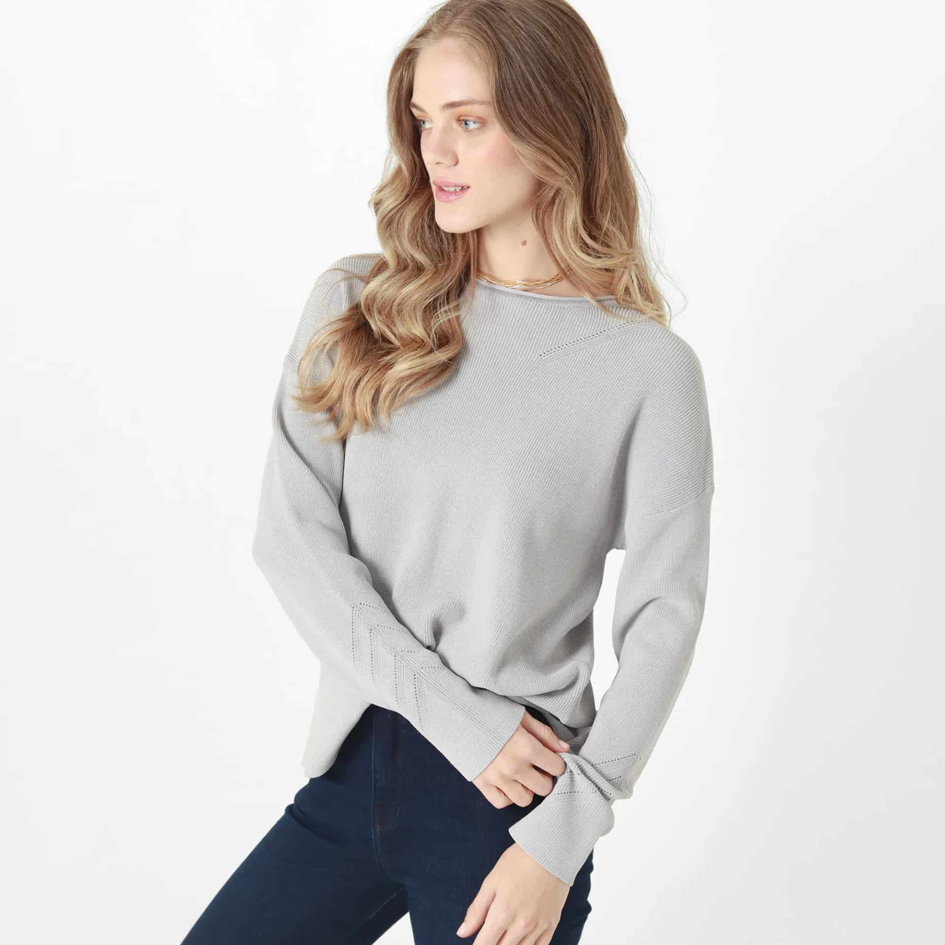 Sweater Cuello Redondo Manga Larga - miniatura 4