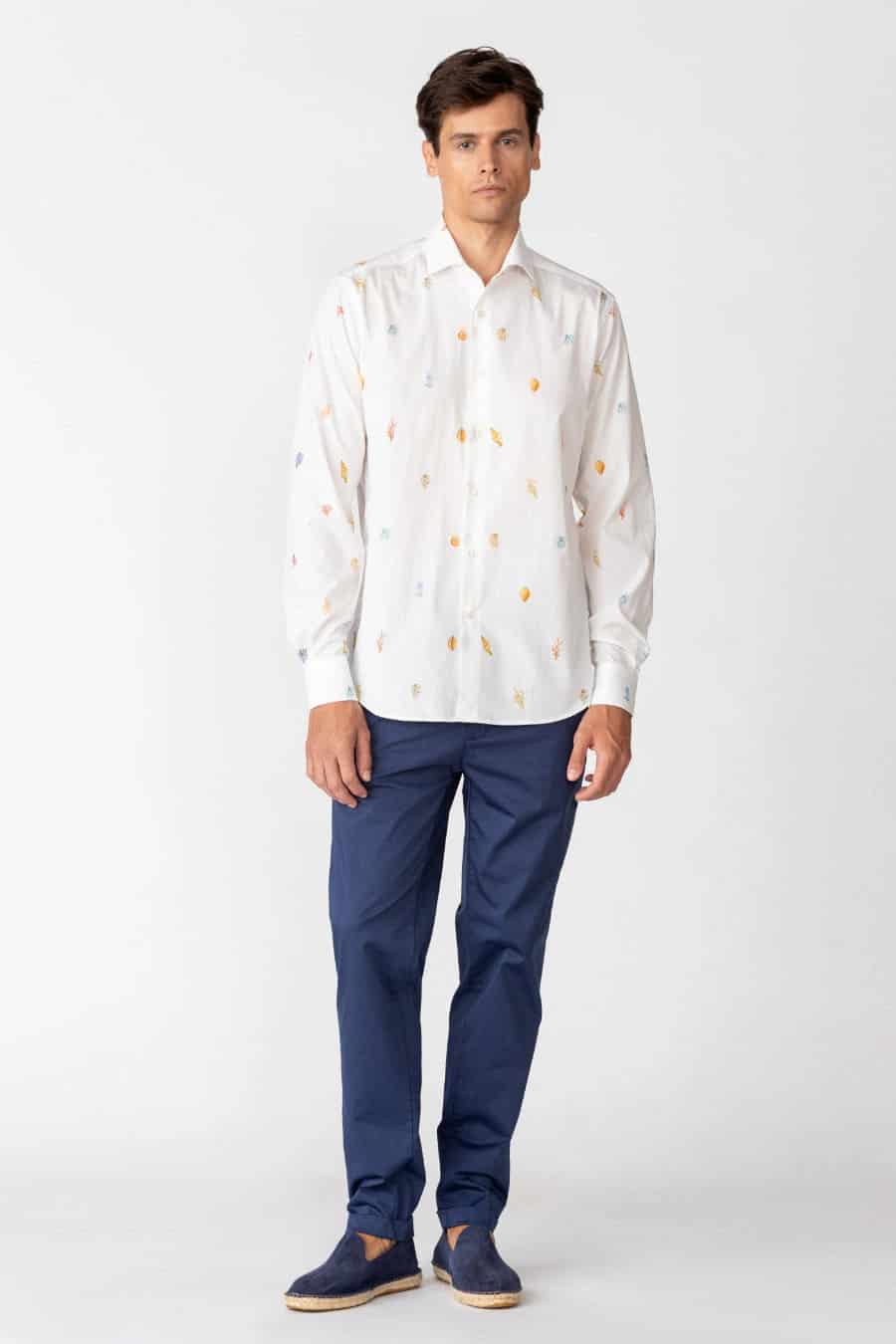Men's cotton shirt albatros - miniatura 1