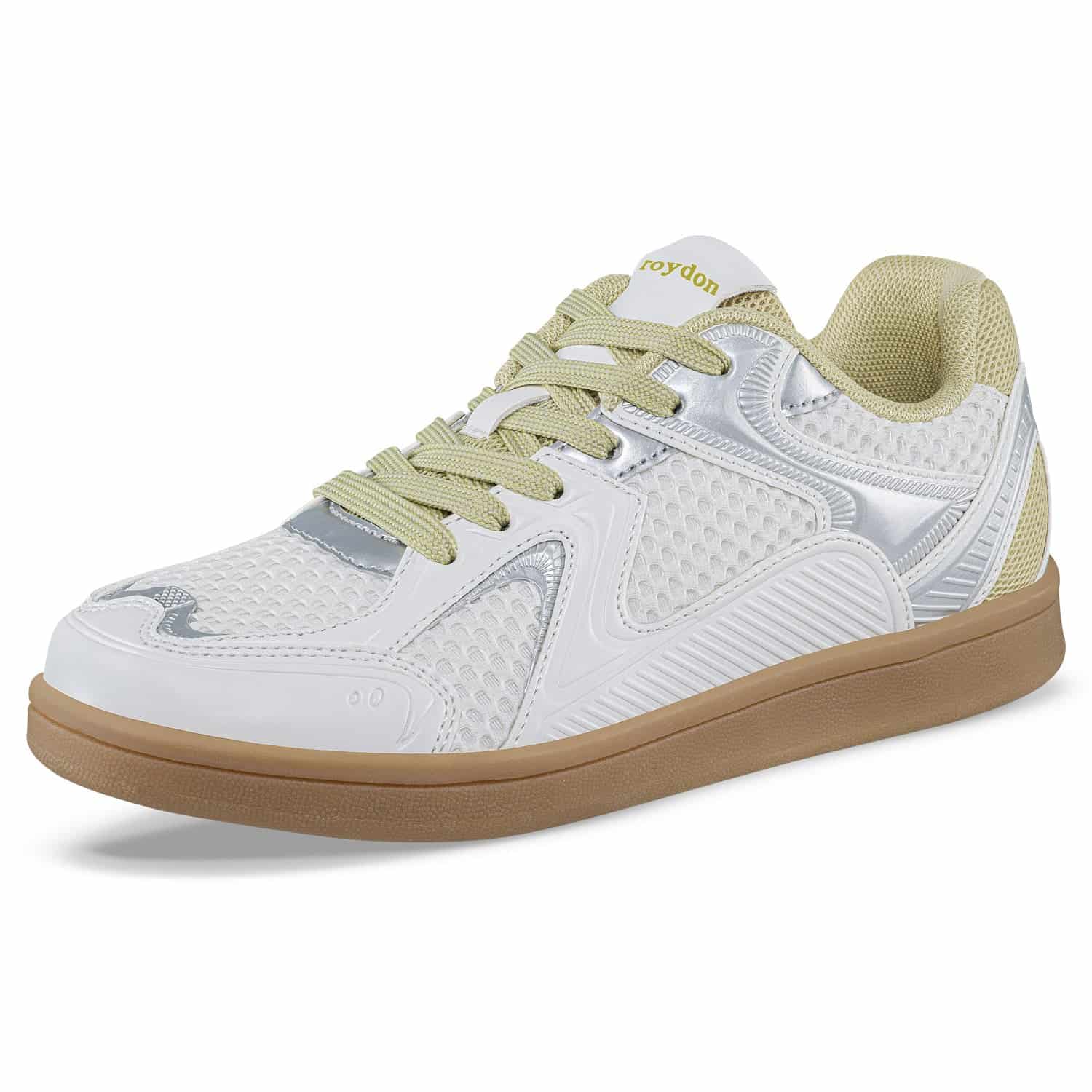 Tenis Urbanos Fidom Blanco-Plata Croydon Para Mujer - miniatura 1