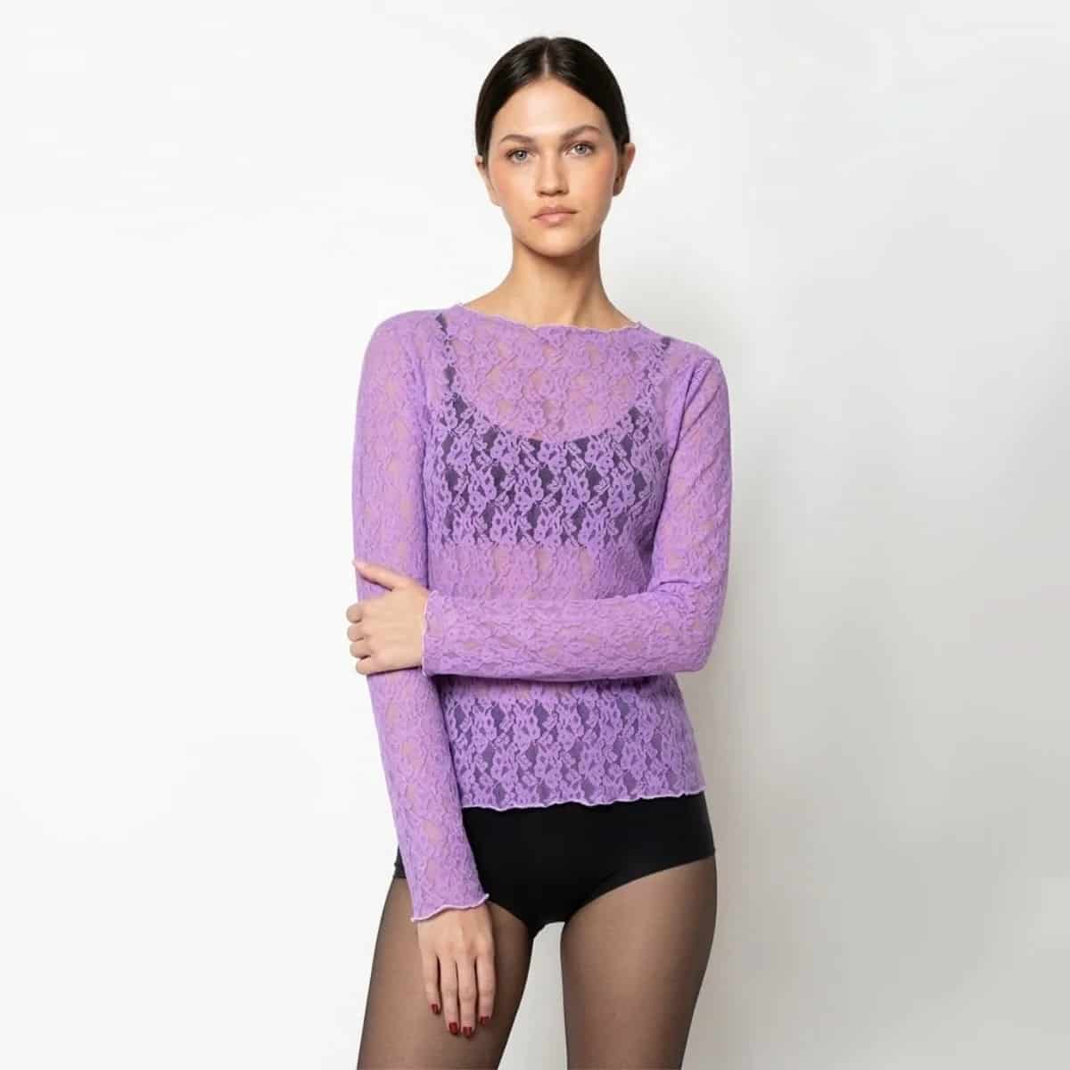 Guadalupe Top Lila - miniatura 2