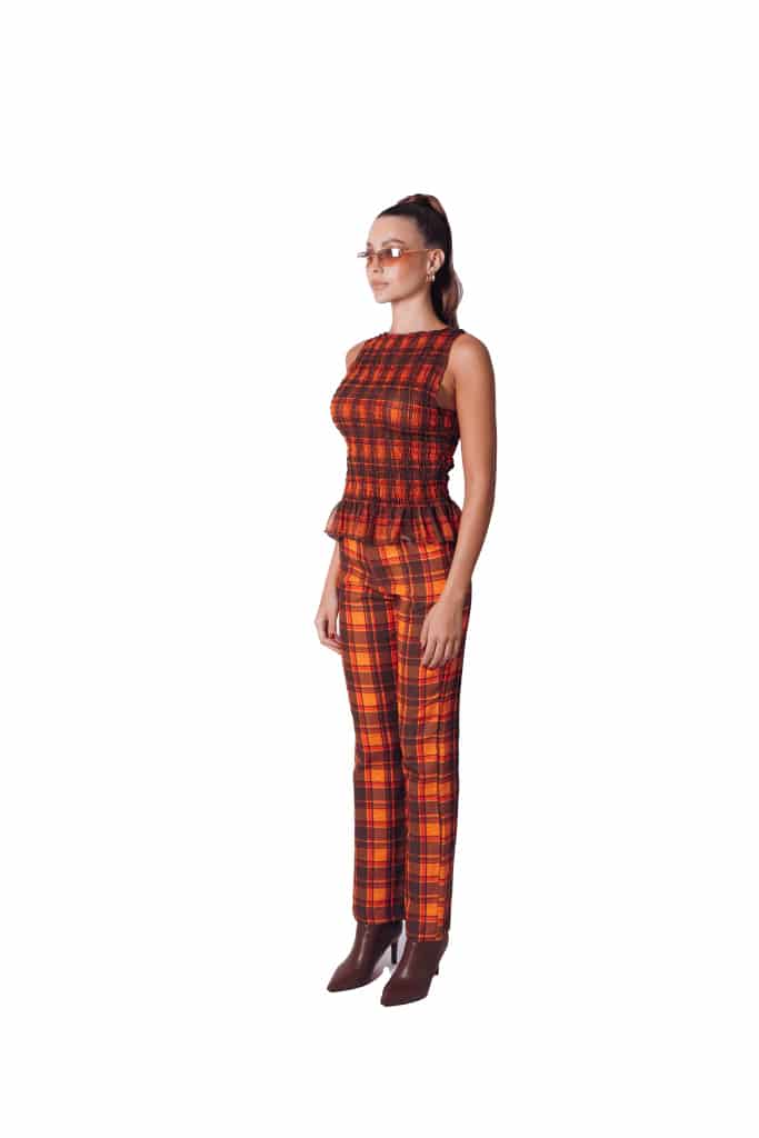 Ruched Shirt in Solar Reverie - miniatura 2