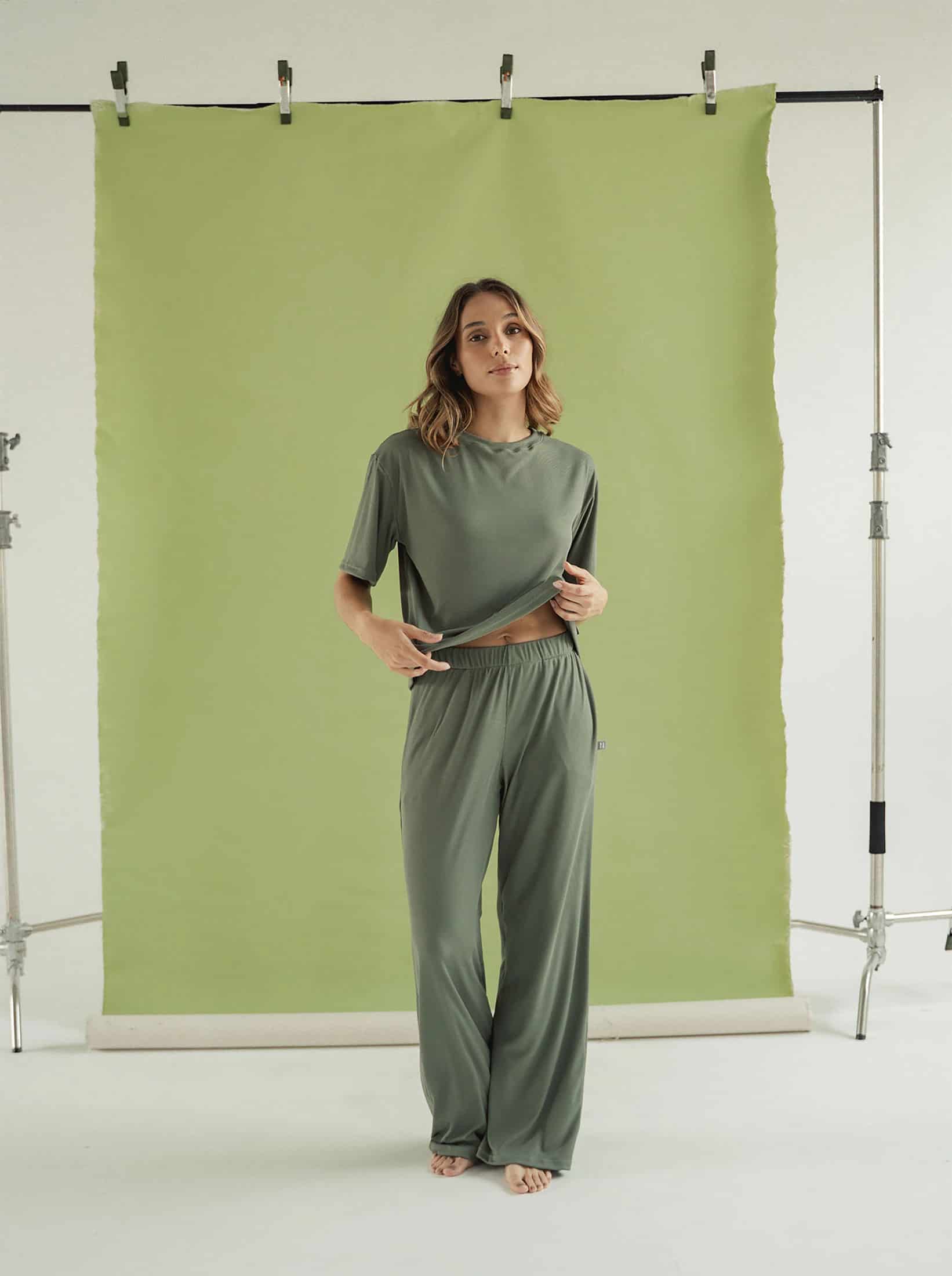 Cozy Rib Set - Green Oil - miniatura 1