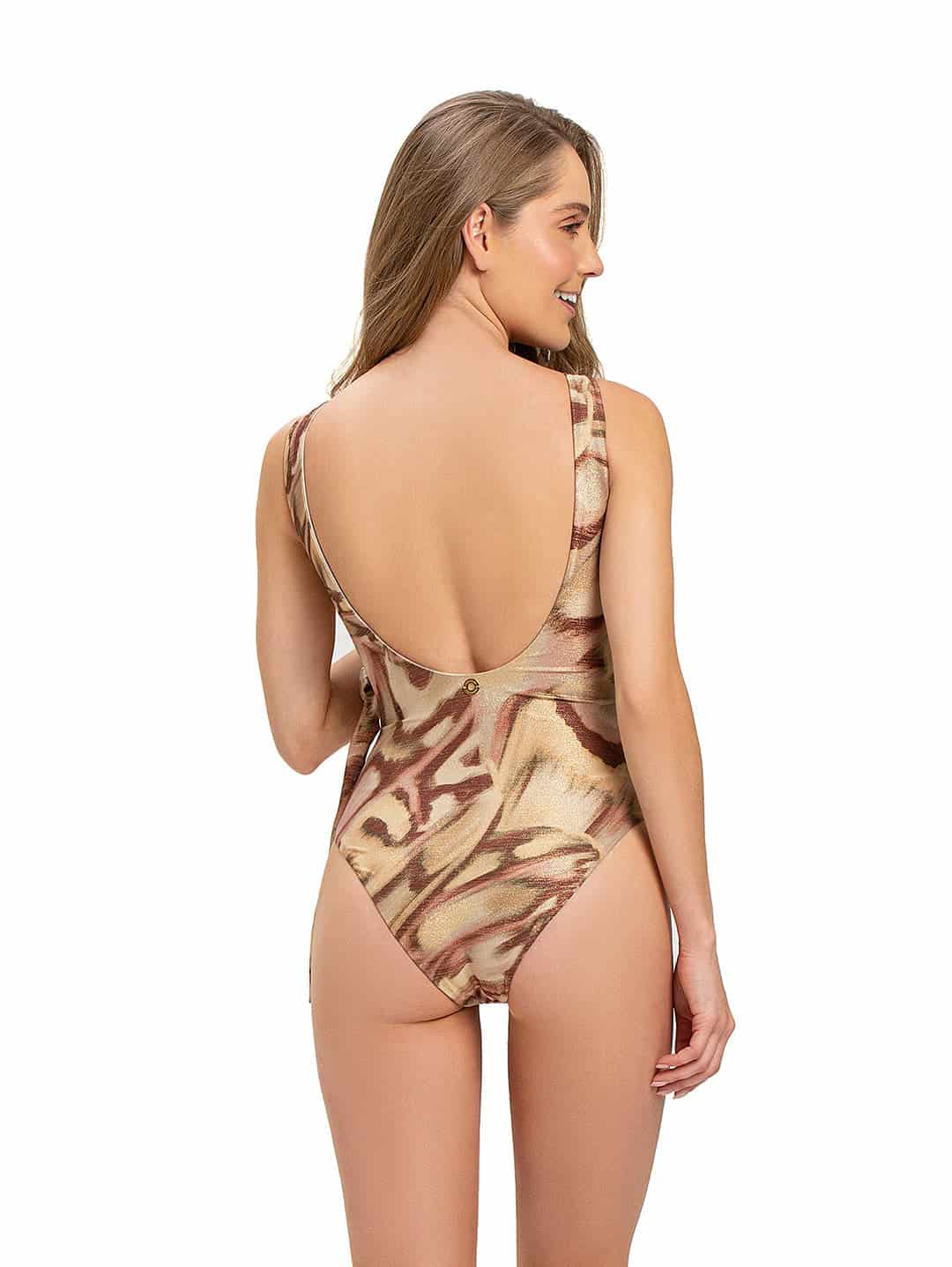 Vestido De Baño Enterizo Zen Garden Rose Blossom Stories - miniatura 2