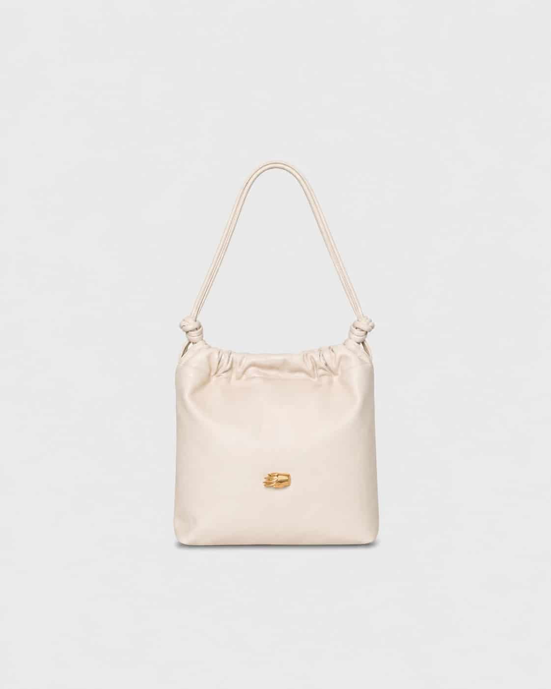 Le Sac Petite Honey Leather Bag - miniatura 5