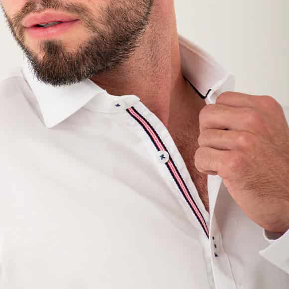 CAMISA ML 100% ALGODON HOMBRE - miniatura 9