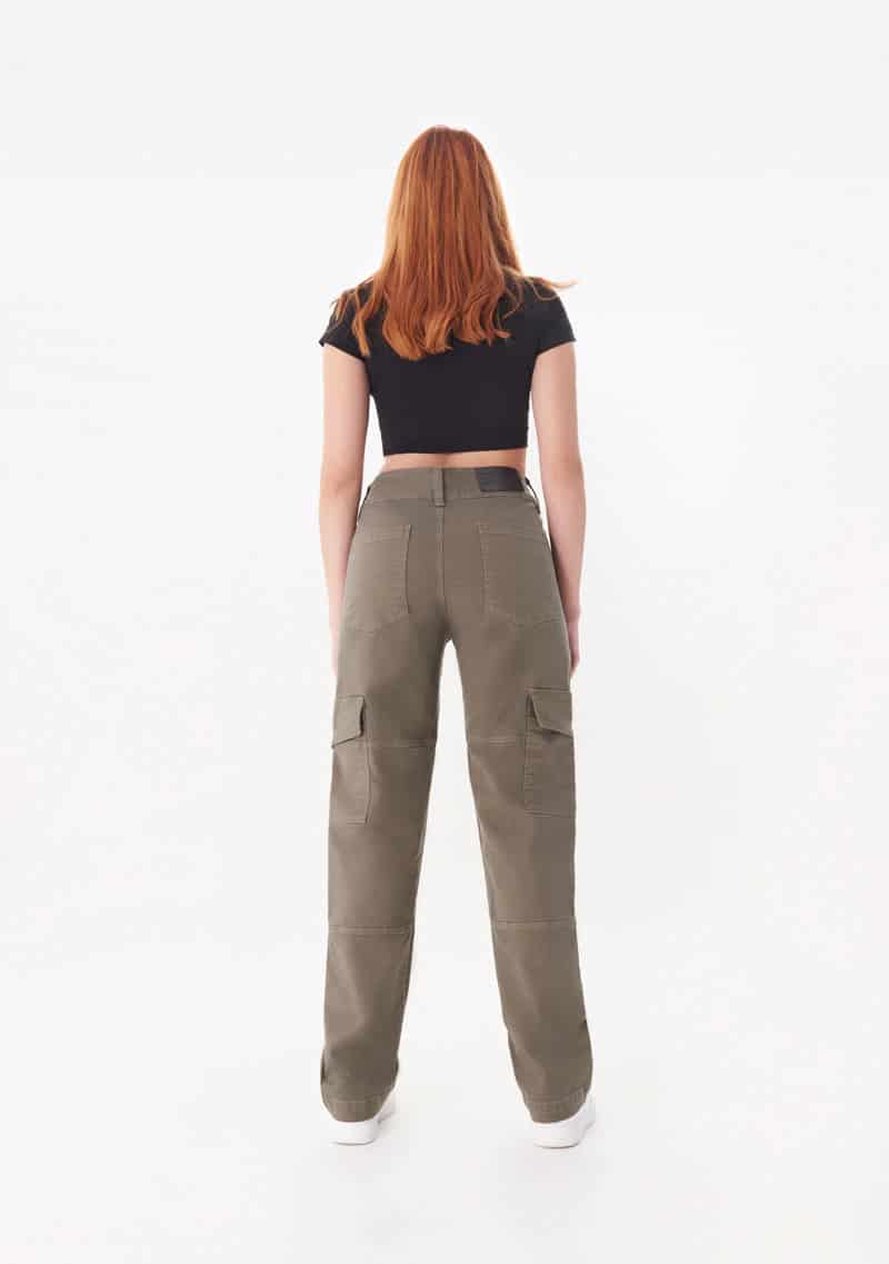 College Black Crop top - miniatura 5