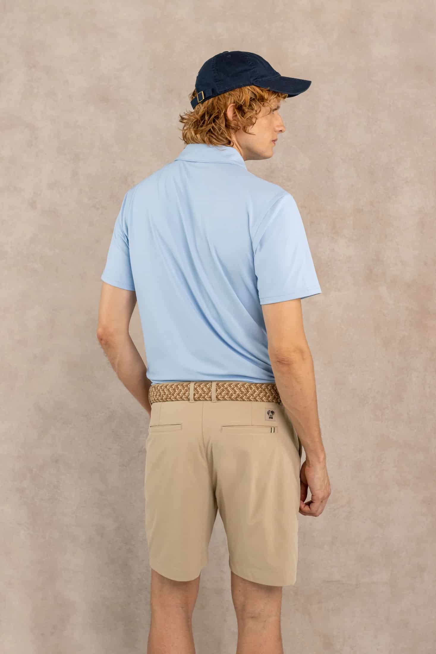 Polo Performance Antiarrugas Celeste - miniatura 5