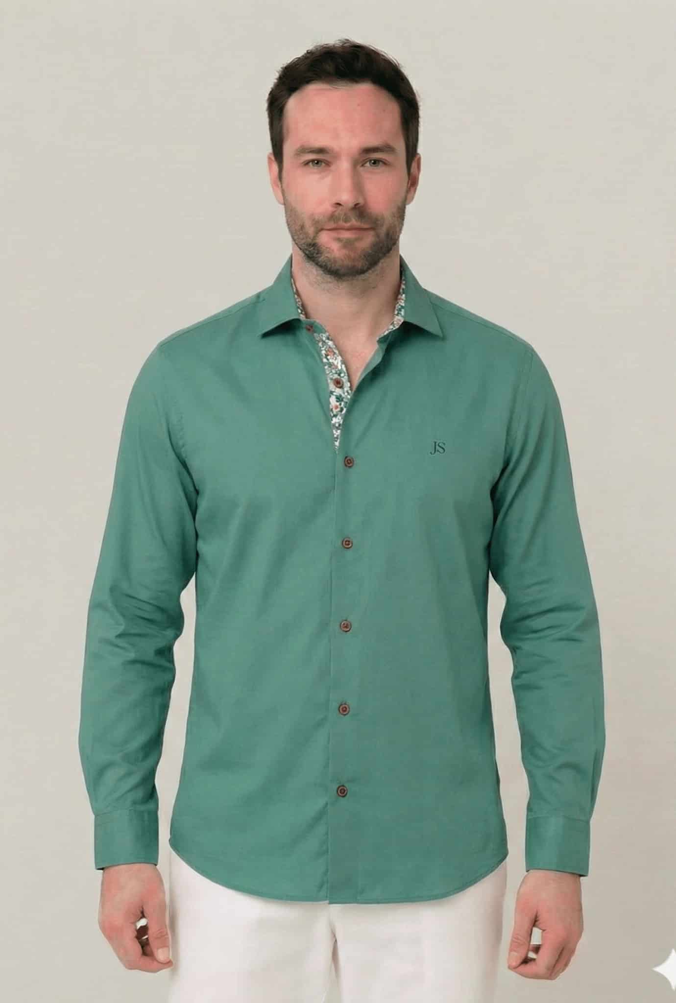 Camisa manga larga para hombre Jon Sonen 020211011 - miniatura 1