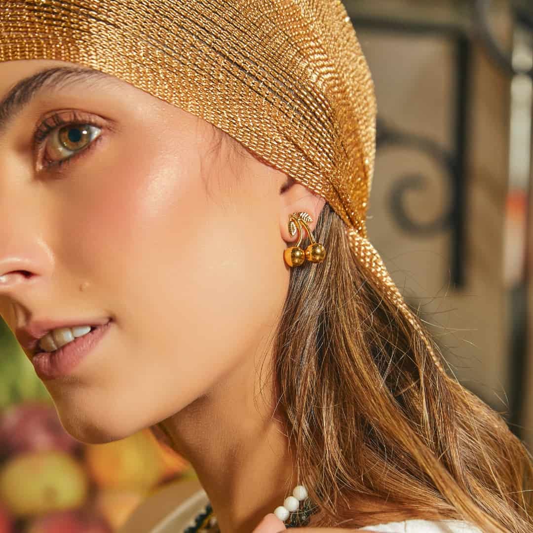 Aretes de cereza - miniatura 5