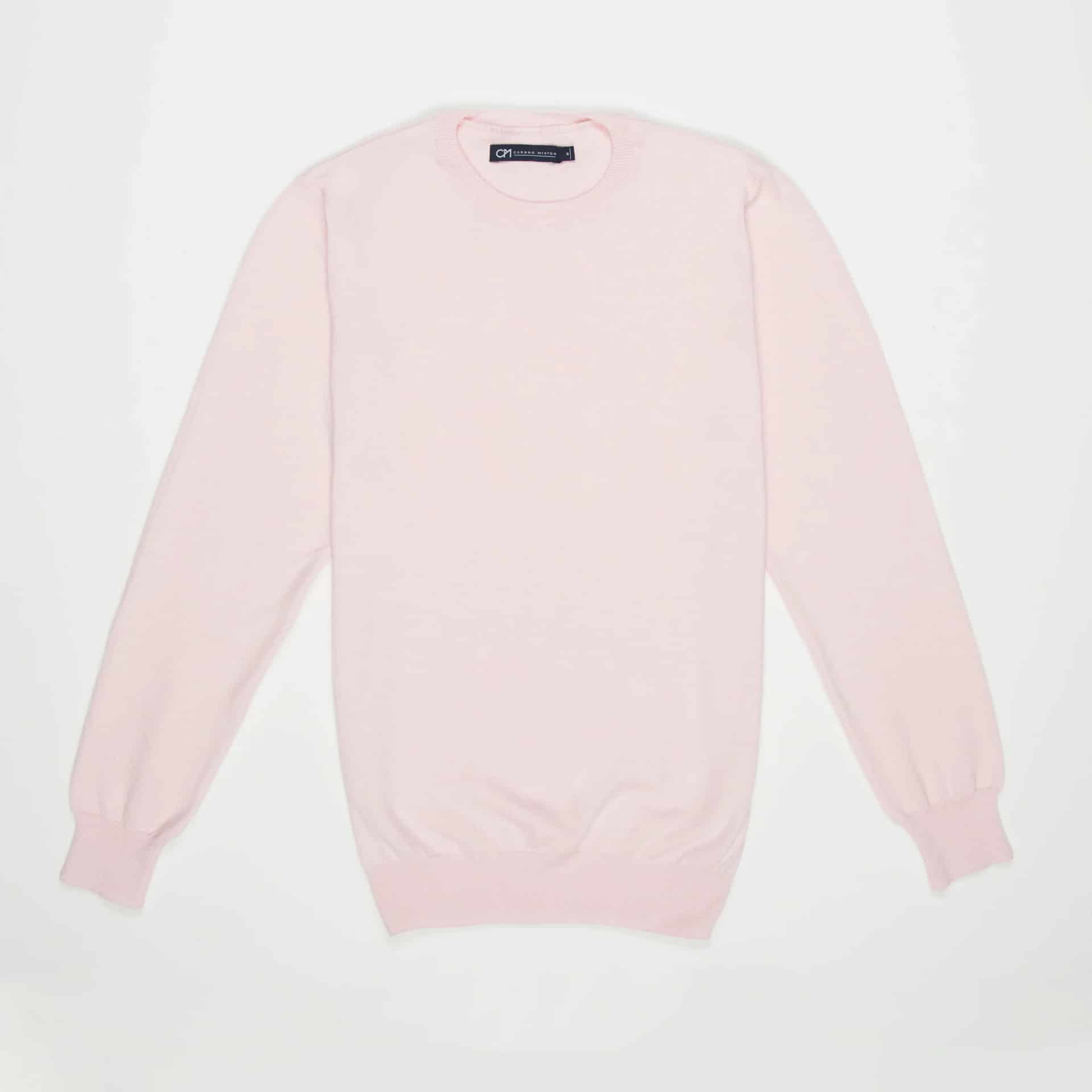 Saco Cuello Redondo Algodón Rosa Bebé - miniatura 8