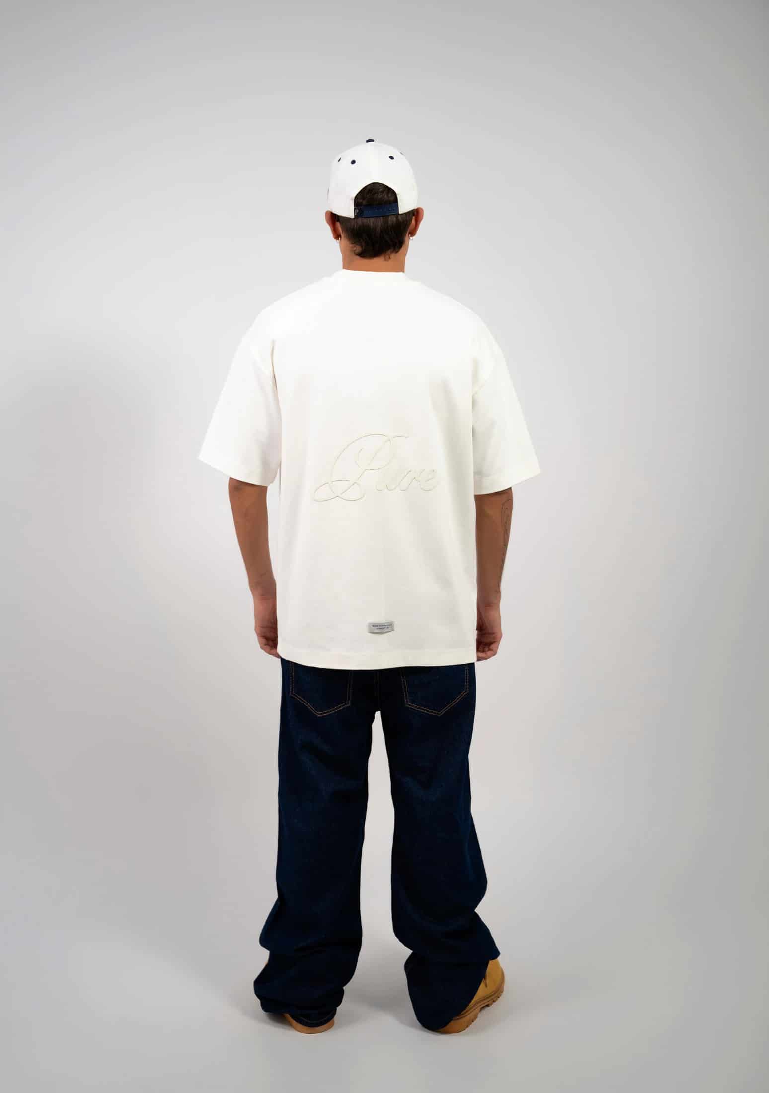 White Logo T-Shirt - miniatura 4